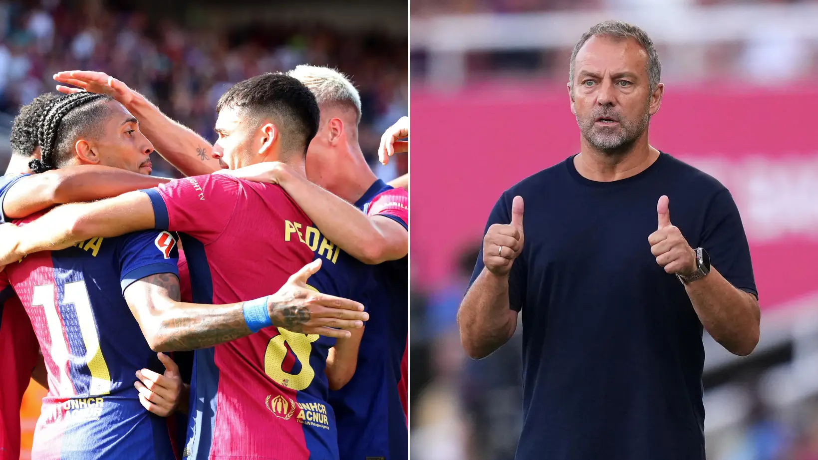 Barcelona fans think one player is furious with Hansi Flick's new rule