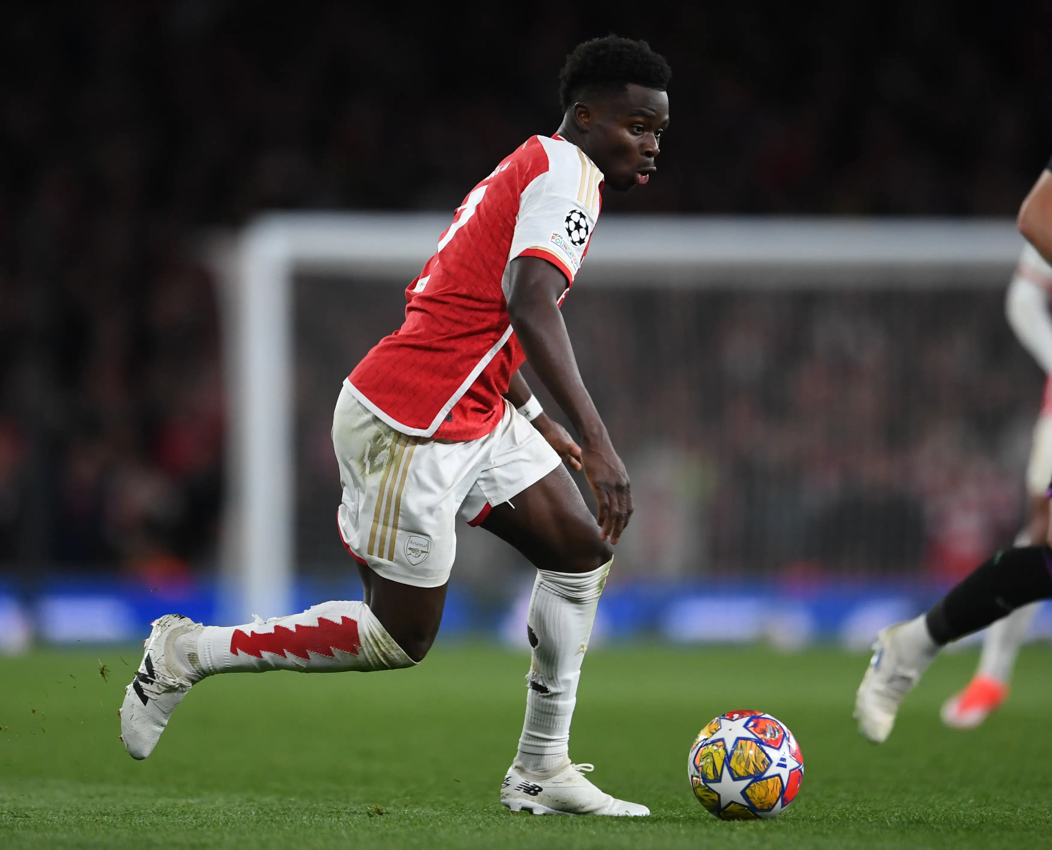 Saka opened the scoring for Arsenal (Getty)