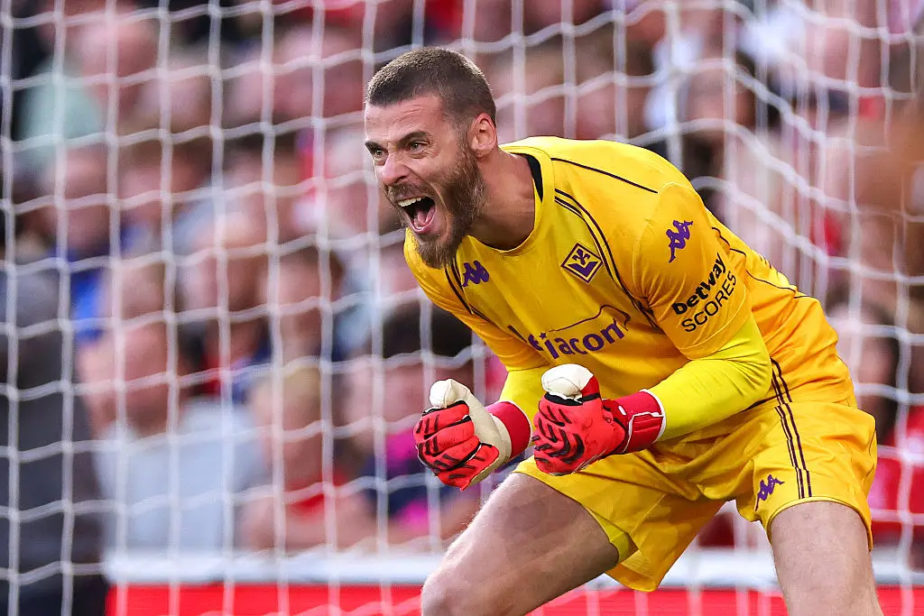 David de Gea in action for Fiorentina (Credit:Getty)