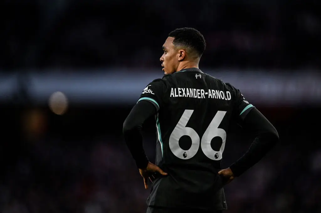 Trent Alexander-Arnold's deal with Liverpool is set to expire in June 2025. (Image: Getty)