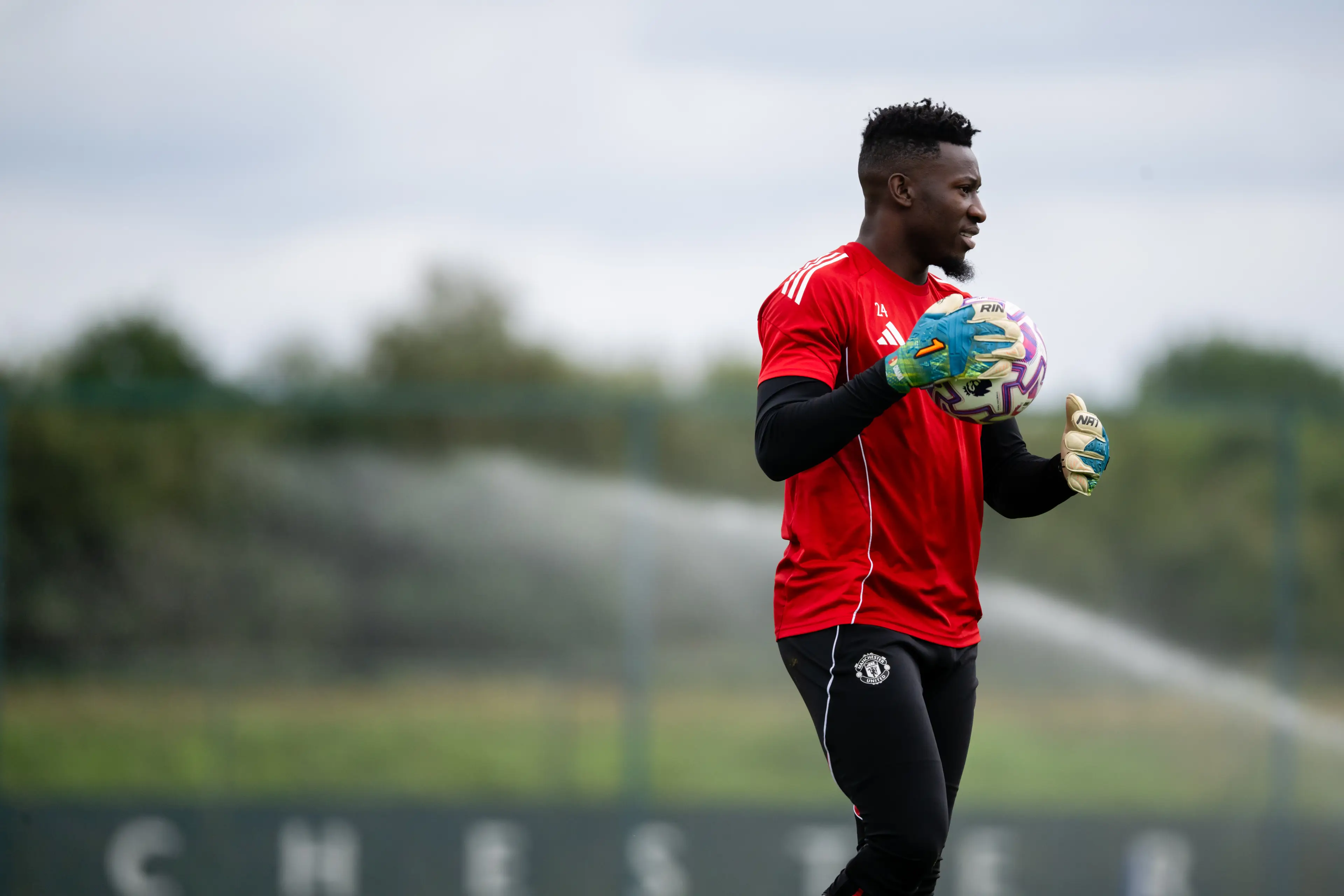 Andre Onana didn't start Manchester United's first game of the season. Image: Getty