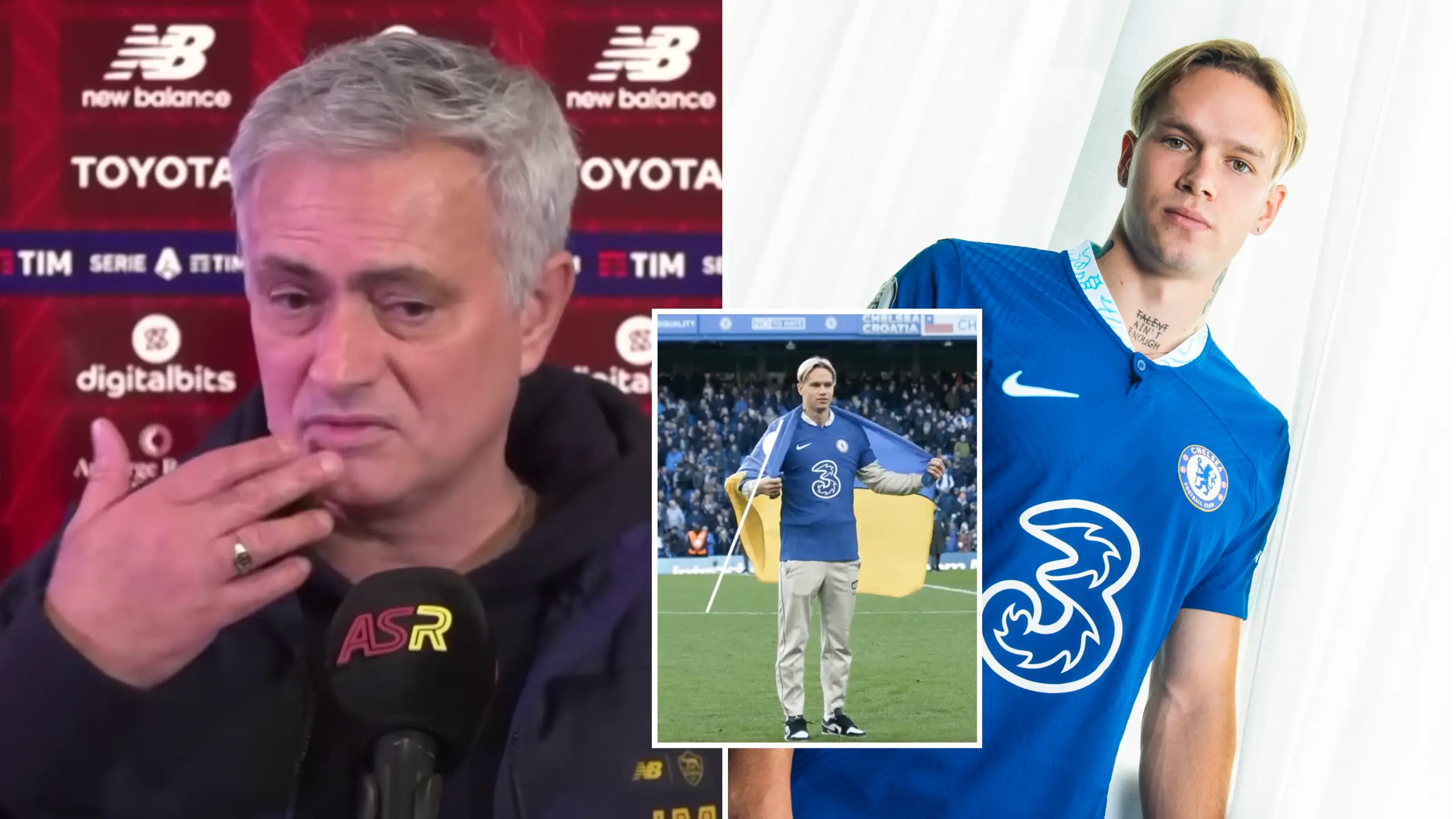 Even Jose Mourinho is going in on Chelsea for spending £87 million on Mykhailo Mudryk