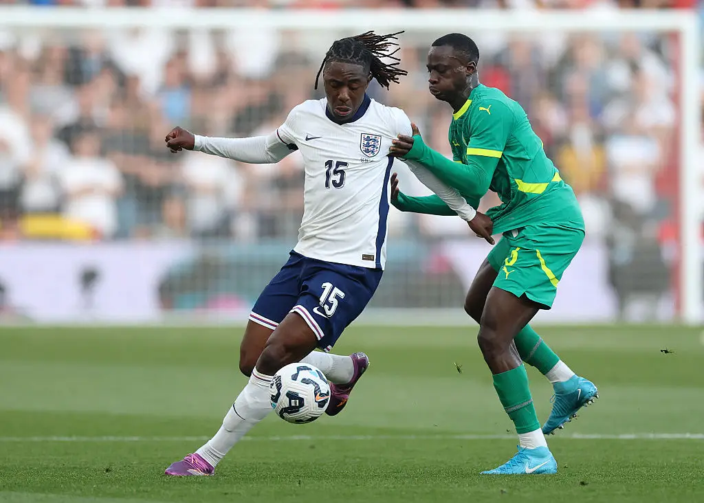 Ebe Eze in action for England against Senegal (Credit:Getty)