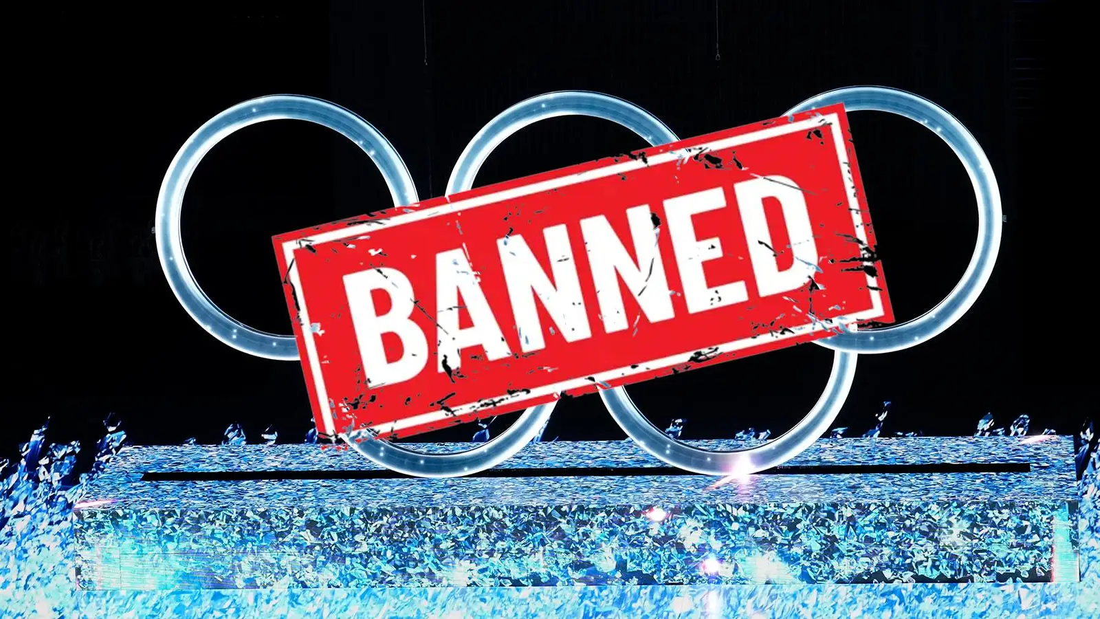 Five countries have been banned from the Winter Olympic Games