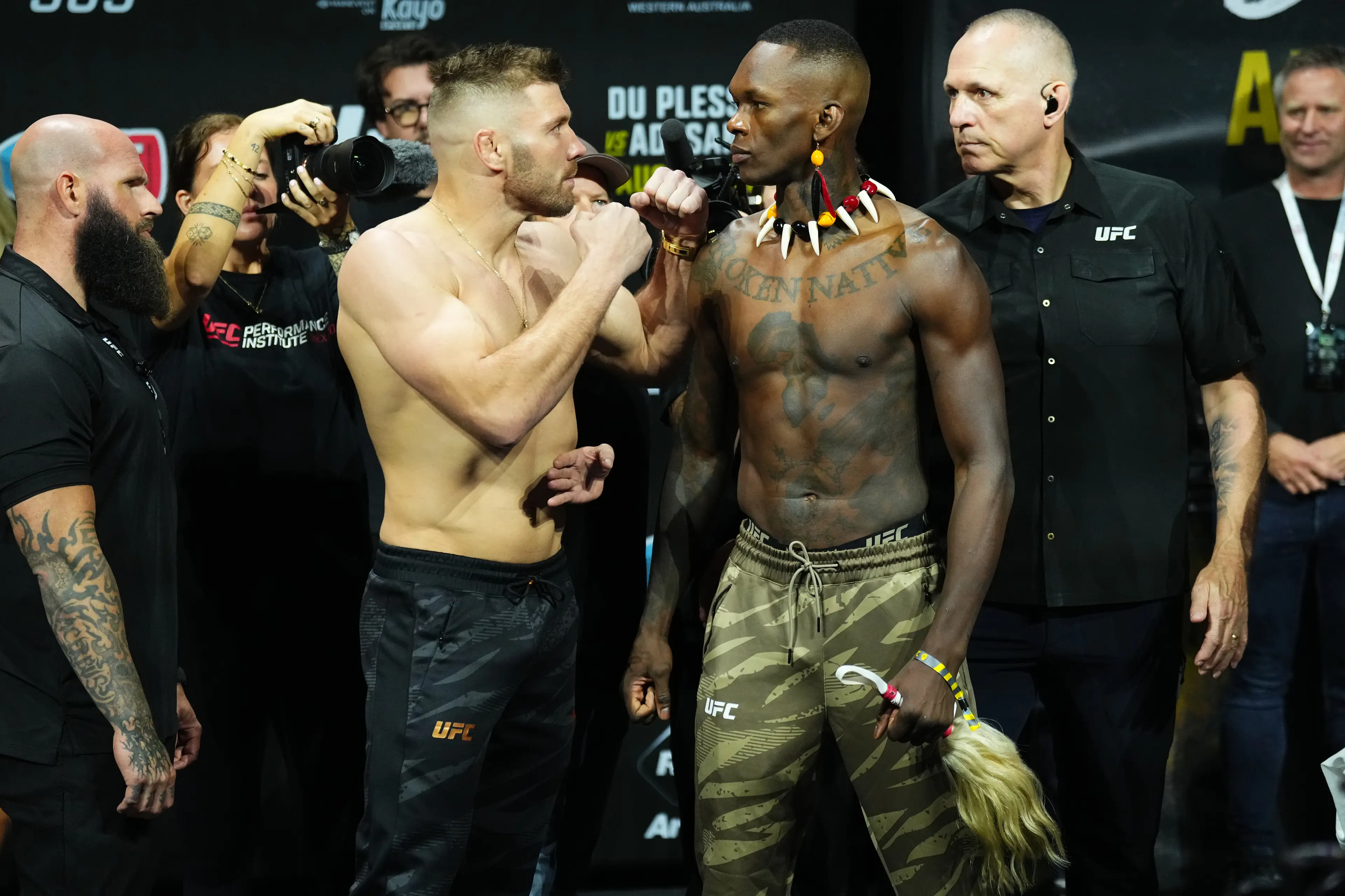 Dricus du Plessis will take on Israel Adesanya at UFC 305. (