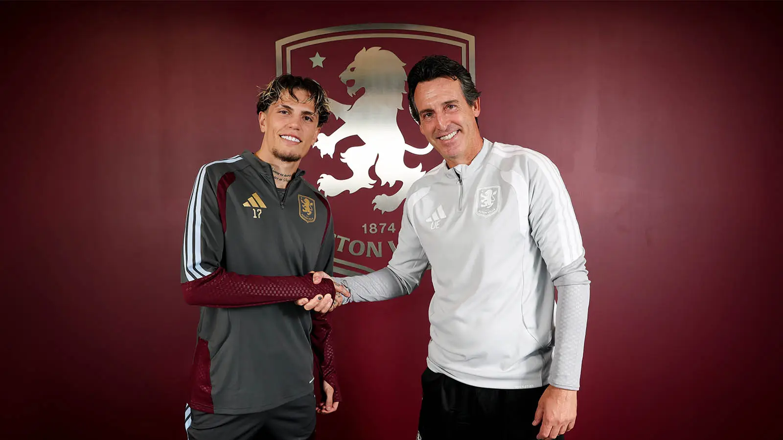 Garnacho says he is looking forward to working under Unai Emery at Aston Villa (Image: Getty)