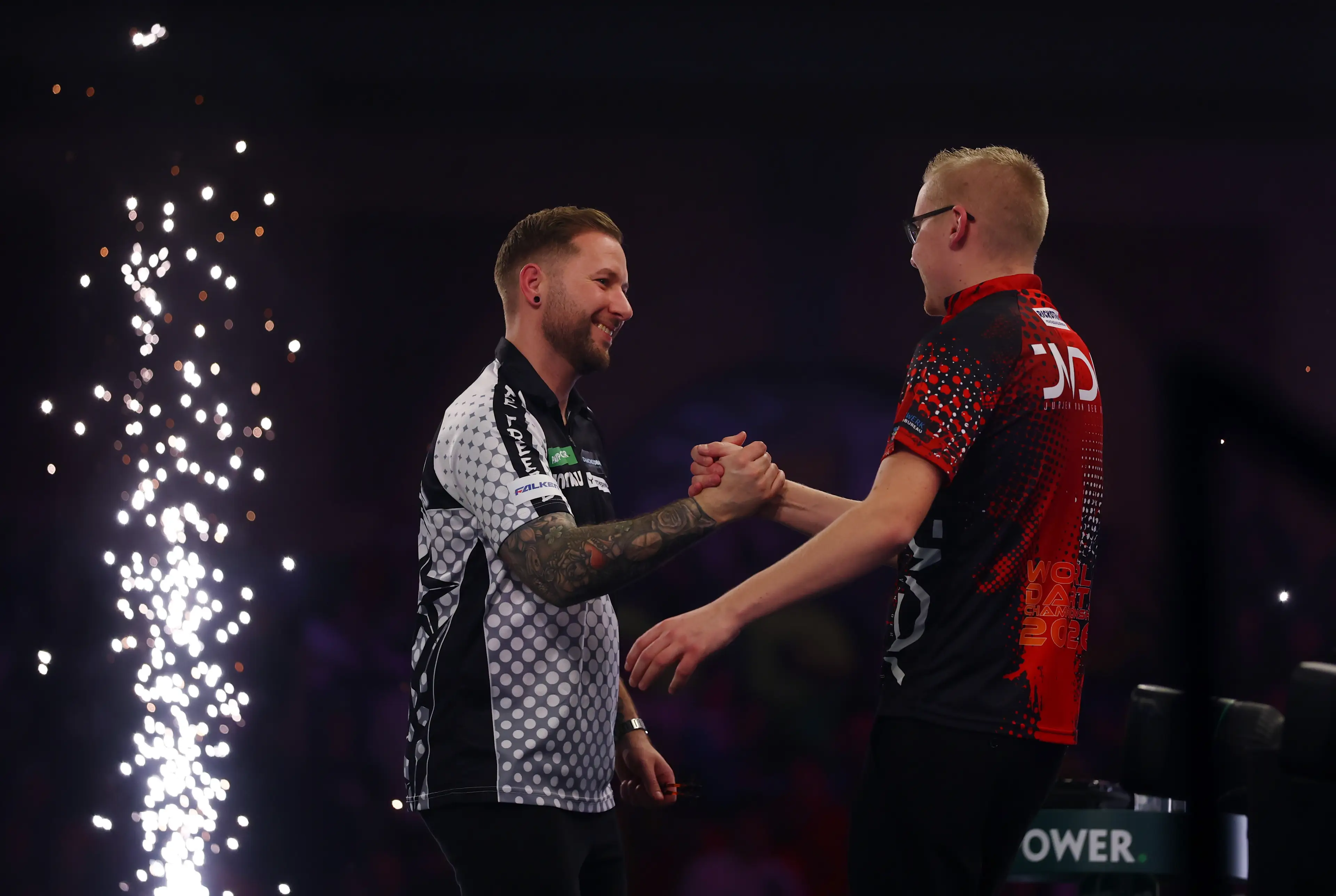 Noppert secured his place in the second round with a win over Van der Velde. Image credit: Getty