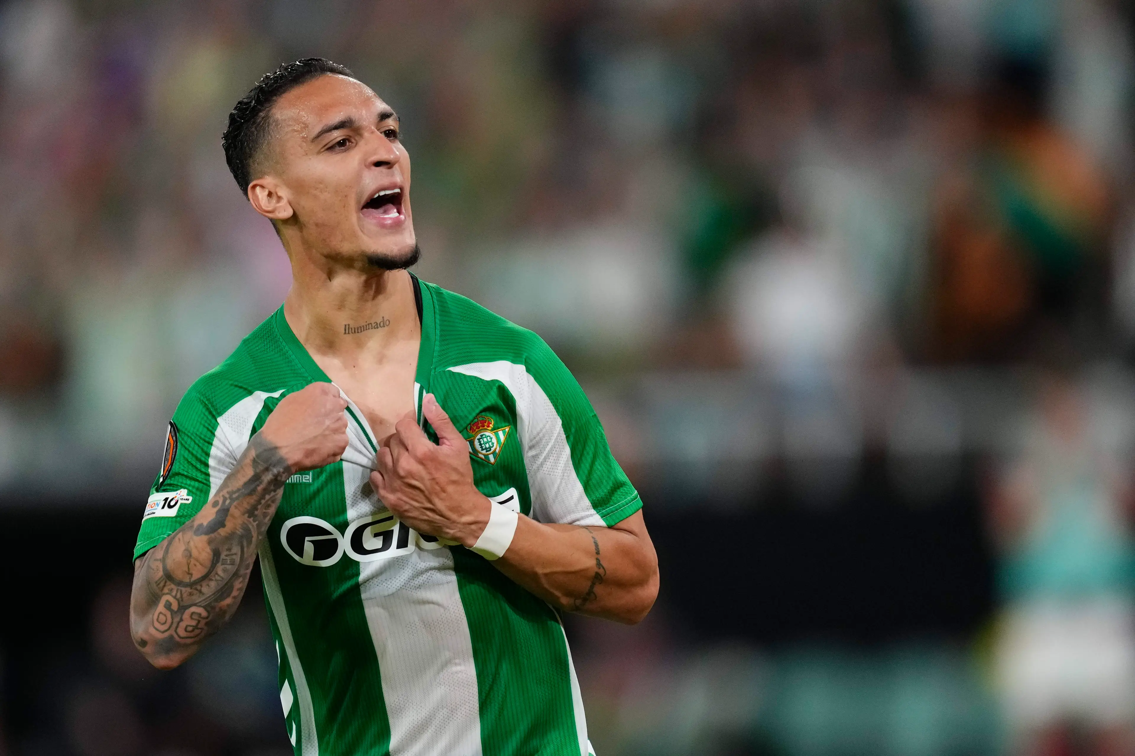 Antony has found his feet again back at Real Betis. Image: Getty