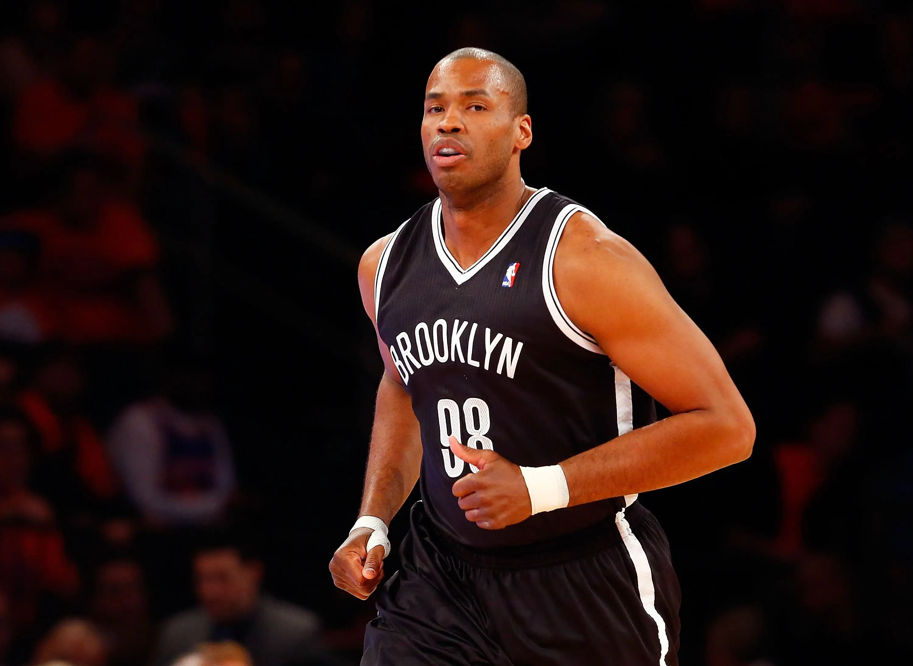 Jason Collins playing for the Brooklyn Nets (Image: Getty)