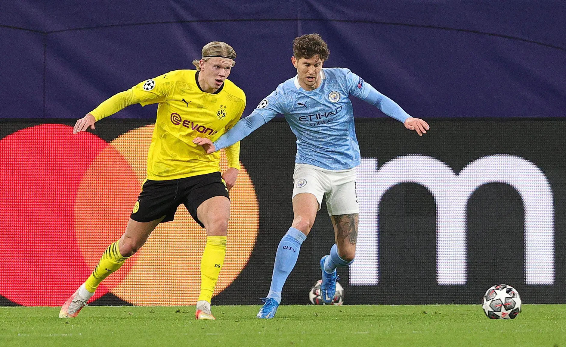 Haaland will be playing against his former team. Image: Alamy