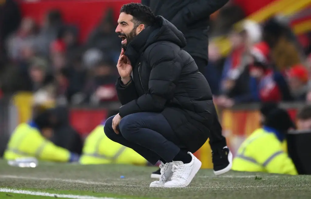 Man Utd manager Ruben Amorim pictured (Image: Getty)