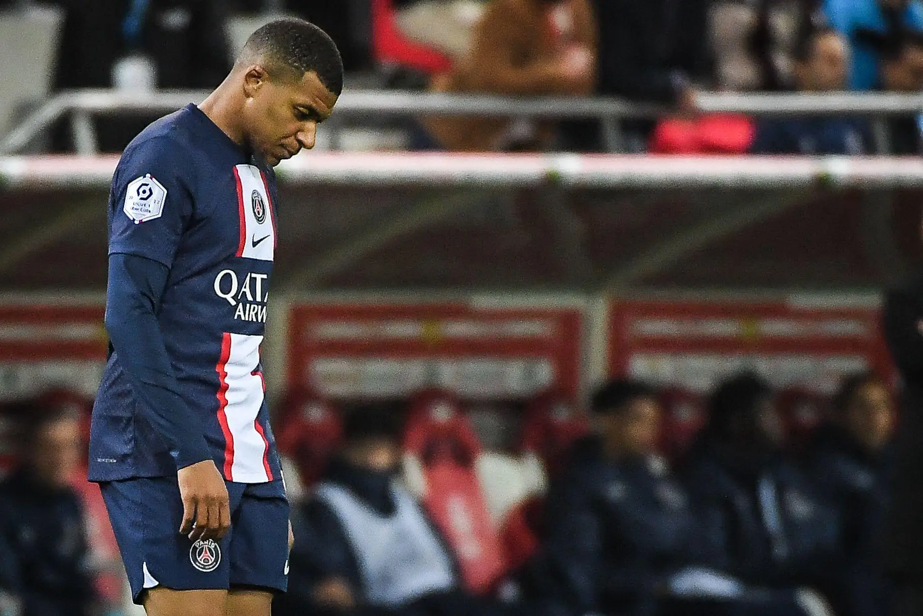 Mbappe is reportedly unhappy at PSG (Image: Alamy)