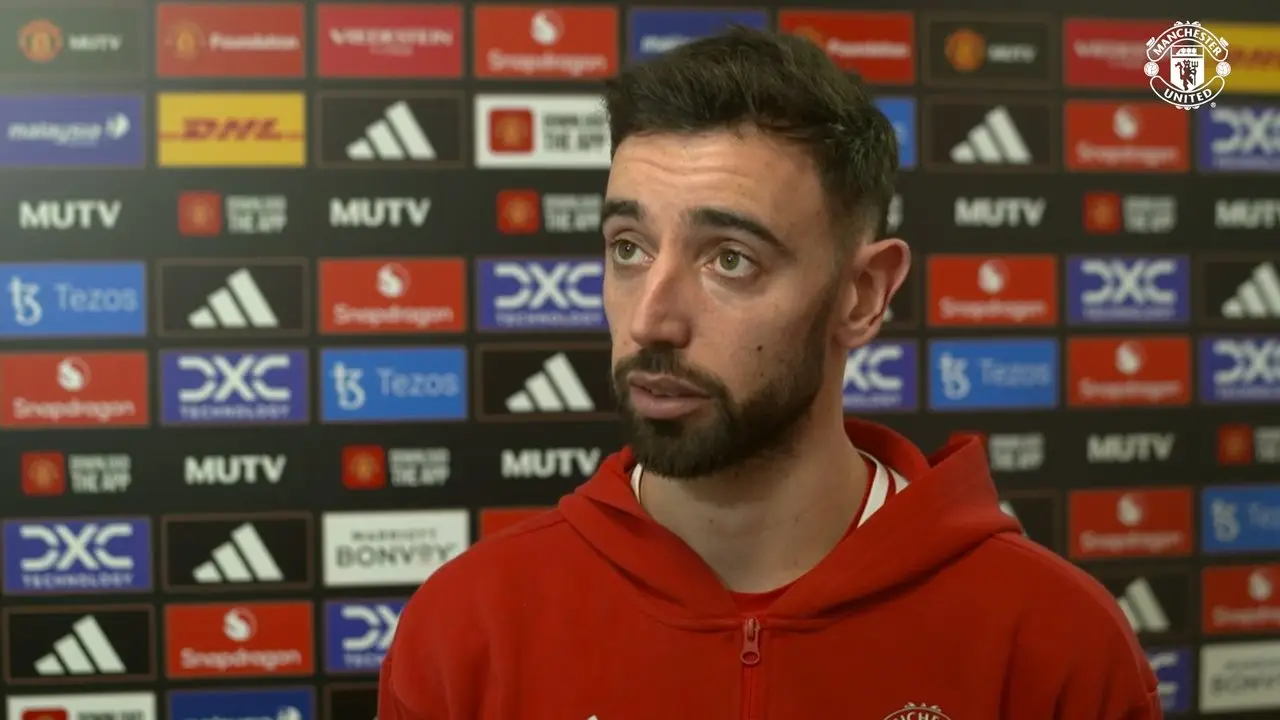 Fernandes didn't hold back in his interview with MUTV. Image credit: Manchester United