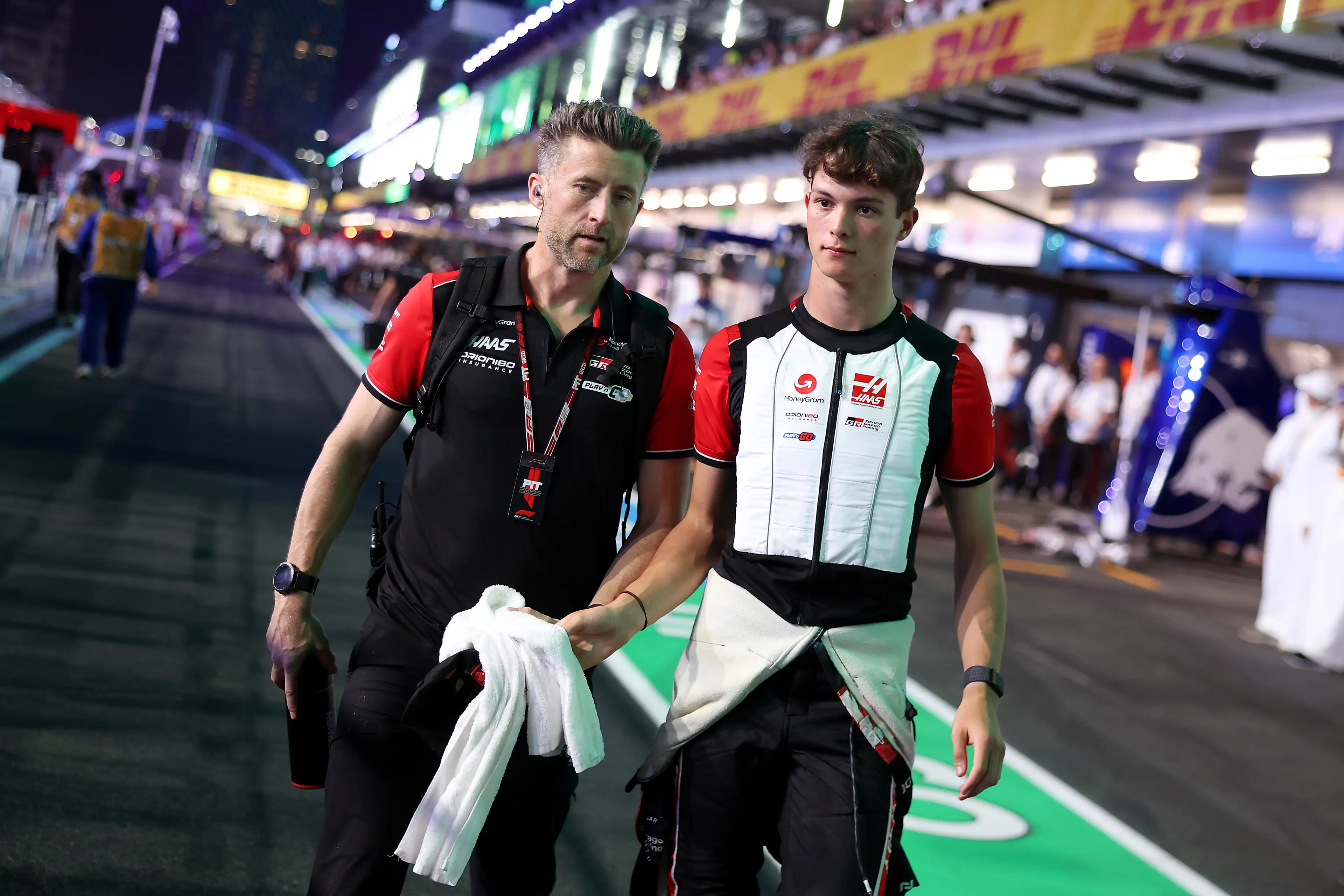 Ollie Bearman at the Saudi Arabian Grand Prix. Image: Getty