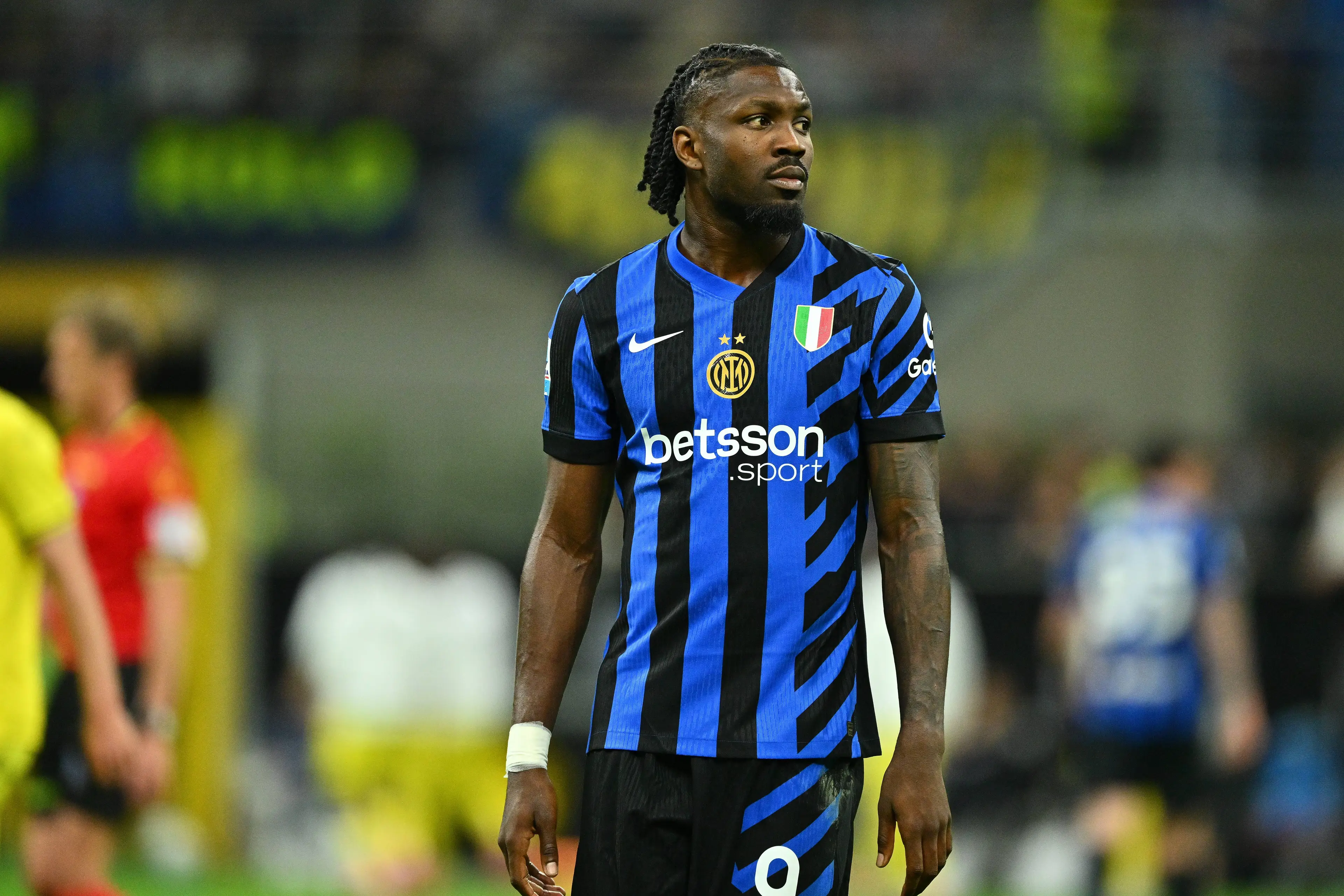 Marcus Thuram in action for Inter Milan. Image: Getty 