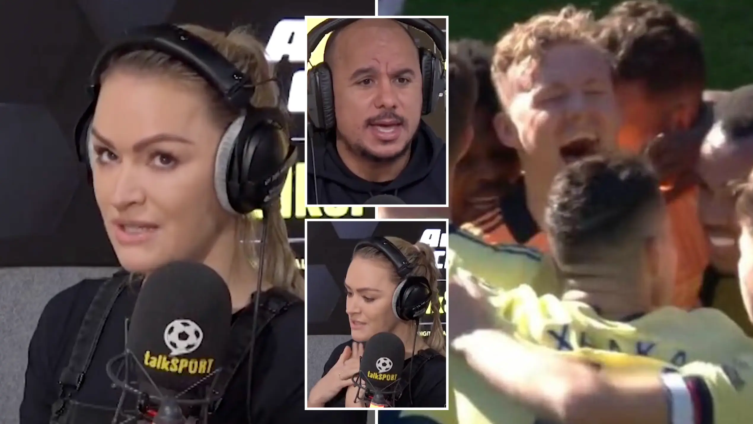 Laura Woods Brilliantly Shuts Down Gabby Agbonlahor Slamming Arsenal's Celebrations Live On Radio, It's A Fascinating Listen