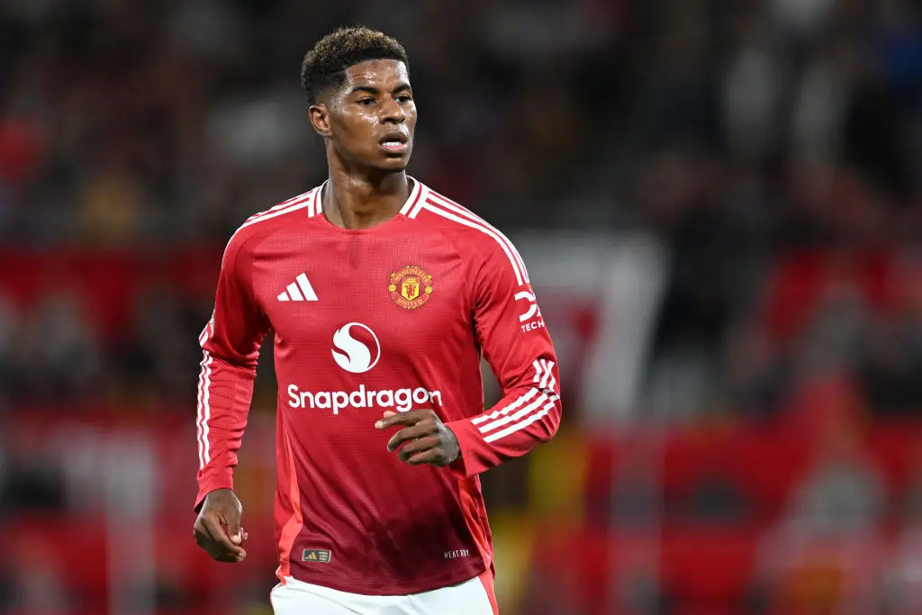 Man Utd star Marcus Rashford pictured -