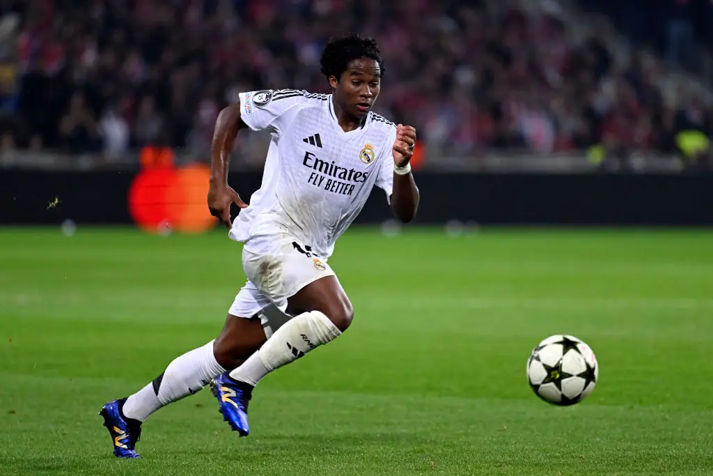 Endrick joined Real Madrid in the summer (Credit:Getty)