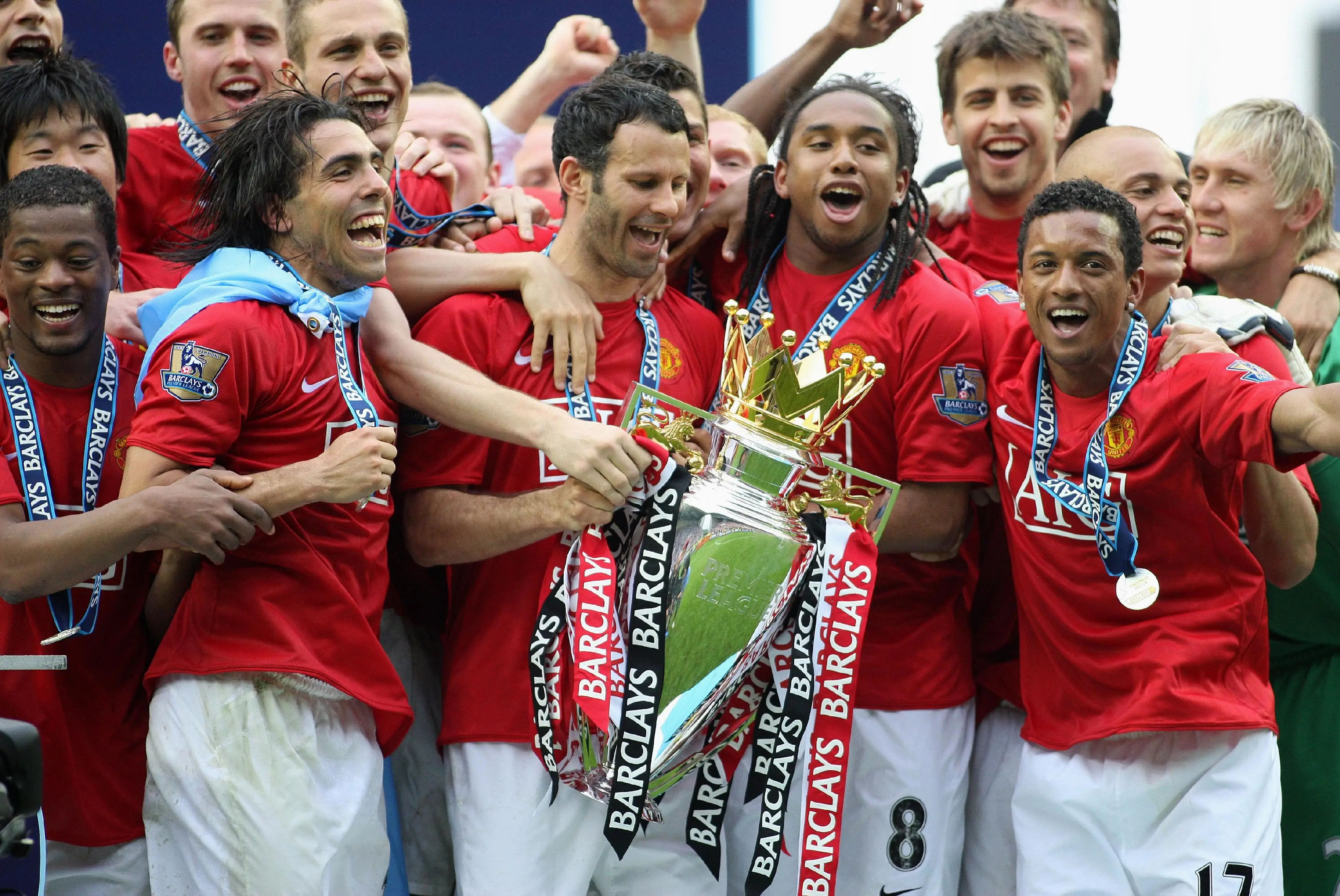 Wayne Rooney believes the 2008 Manchester United side would destroy the current Arsenal team. Image credit: Getty