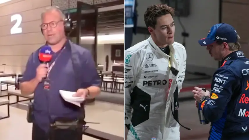 Sky Sports reporter reveals what he's heard about confrontation between Max Verstappen and George Russell at Qatar Grand Prix 