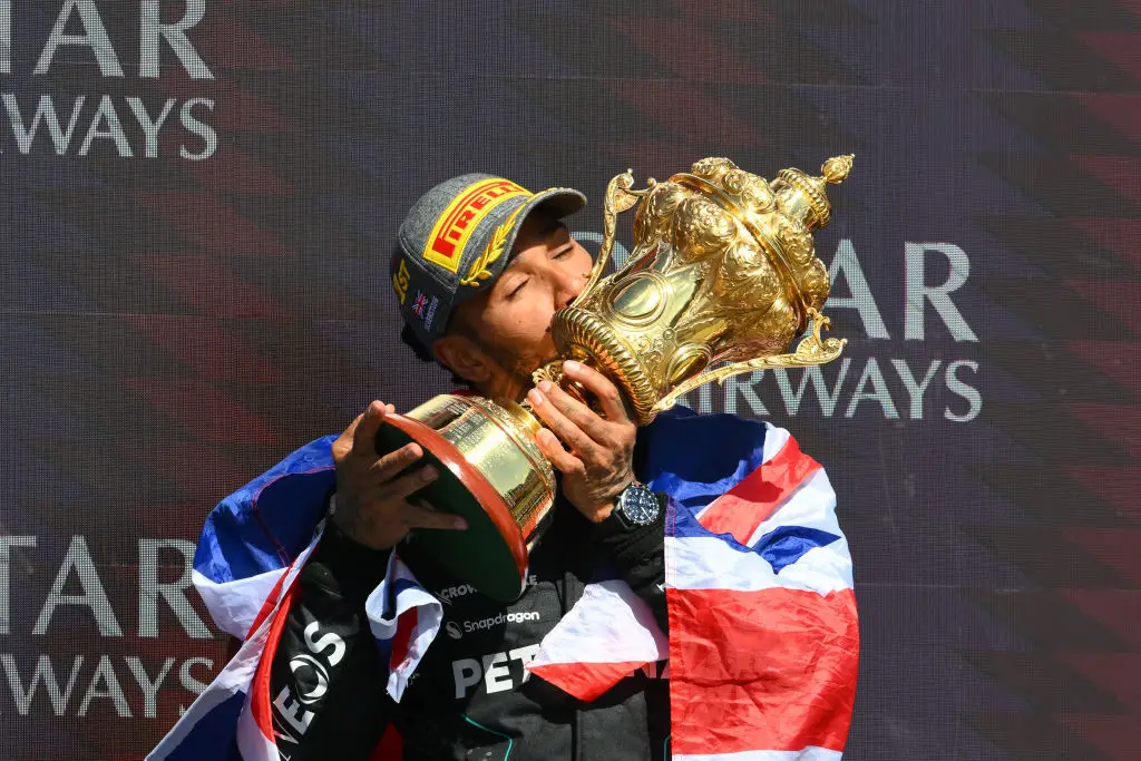 Lewis Hamilton's most recent win came in the 2024 British Grand Prix. (Image: Getty)