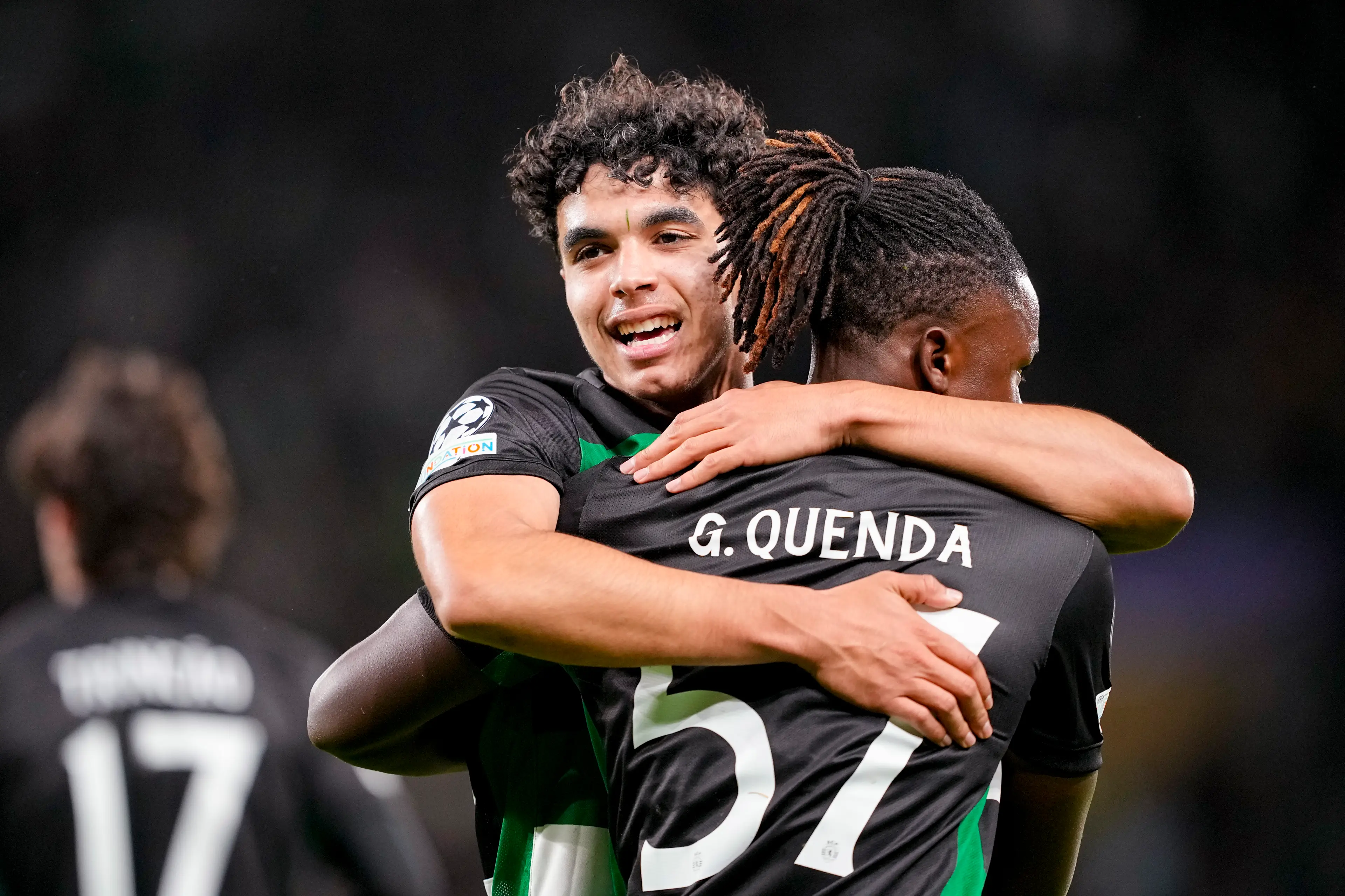 Quenda is being strongly linked with a move to Manchester United. Image credit: Getty