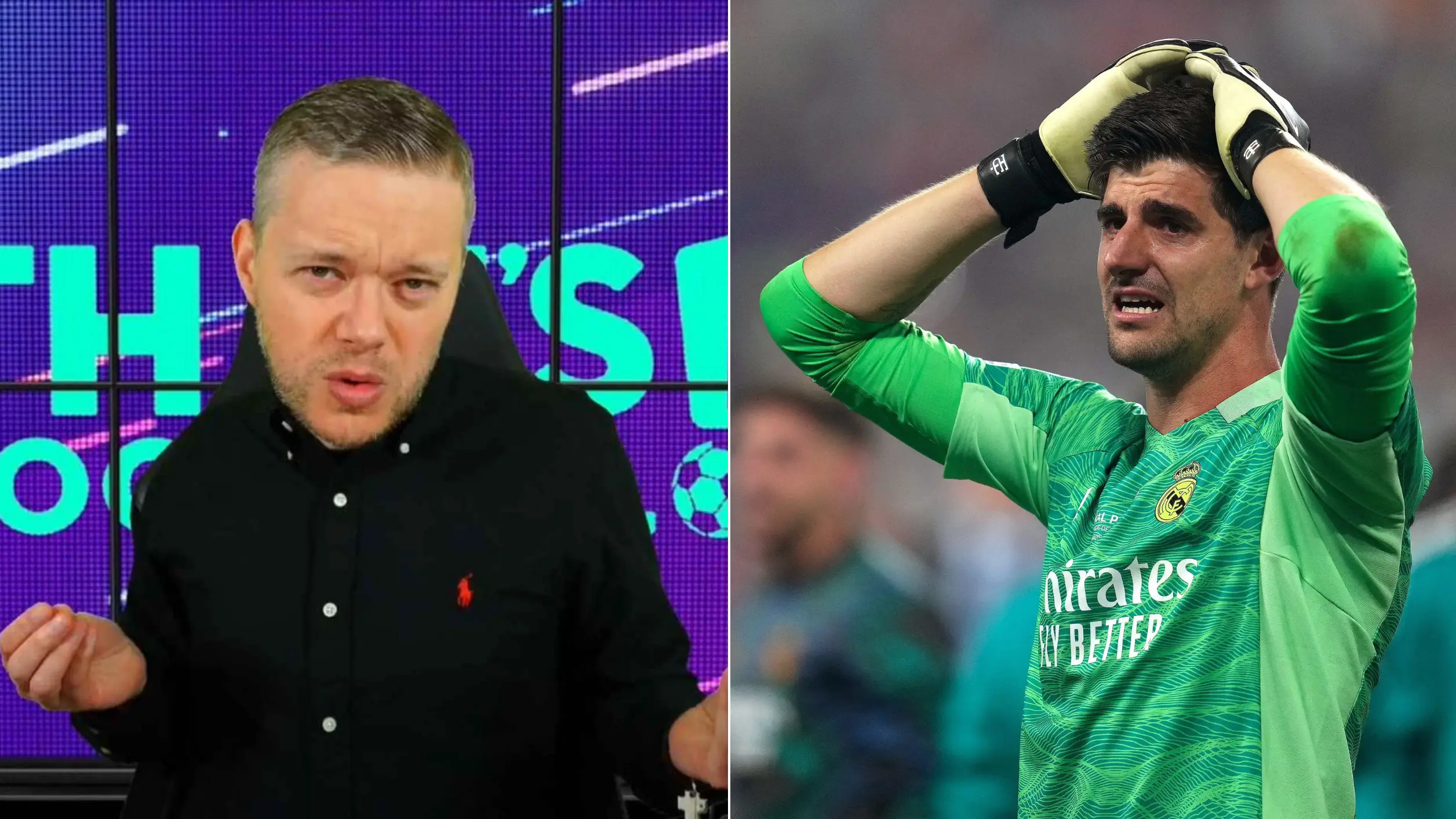 Champions League Final Hero Thibaut Courtois Responds To Mark Goldbridge Call Out