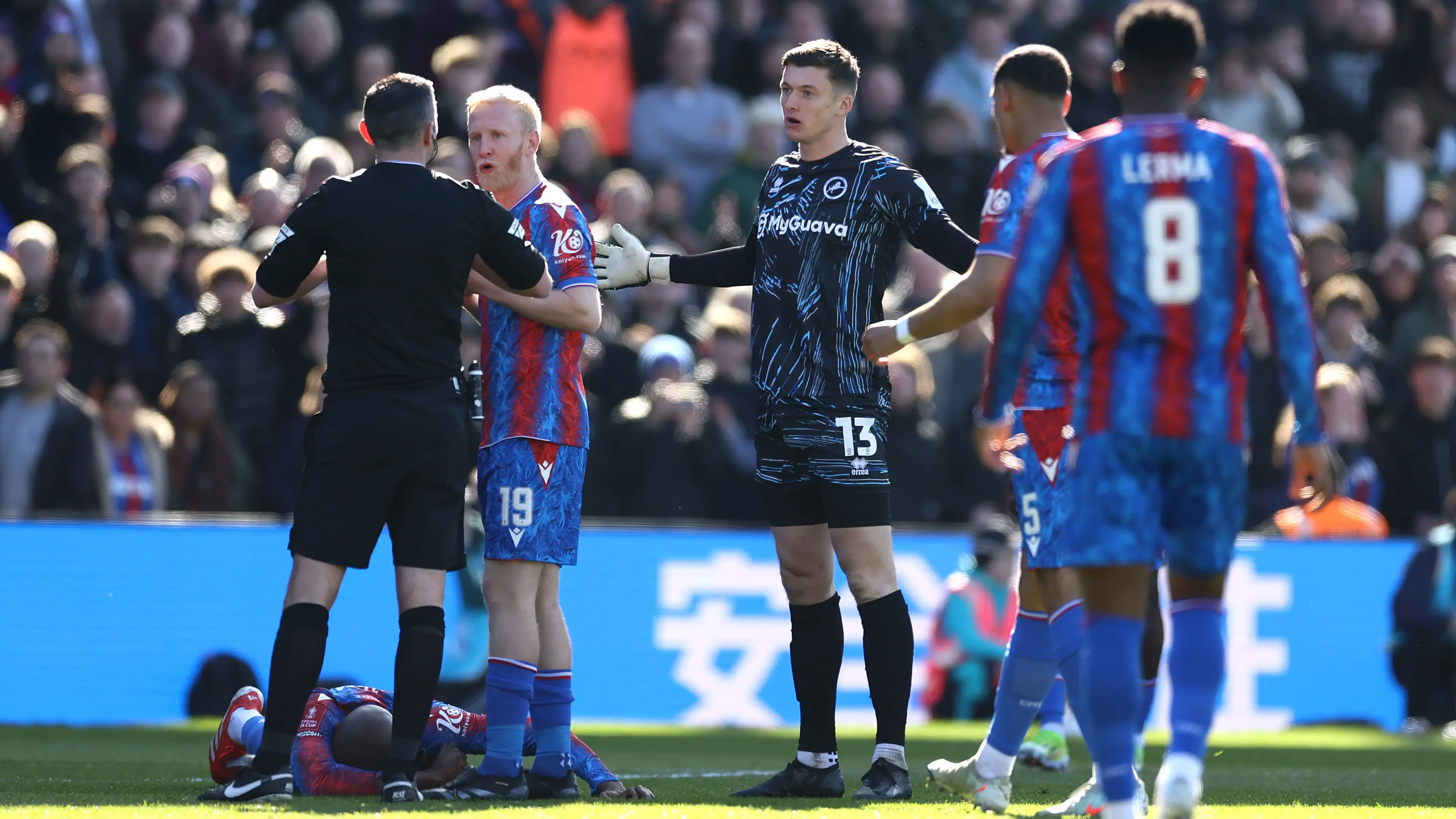 Millwall fans heard singing new vile Jean-Philippe Mateta chants during Watford game after he was hospitalised