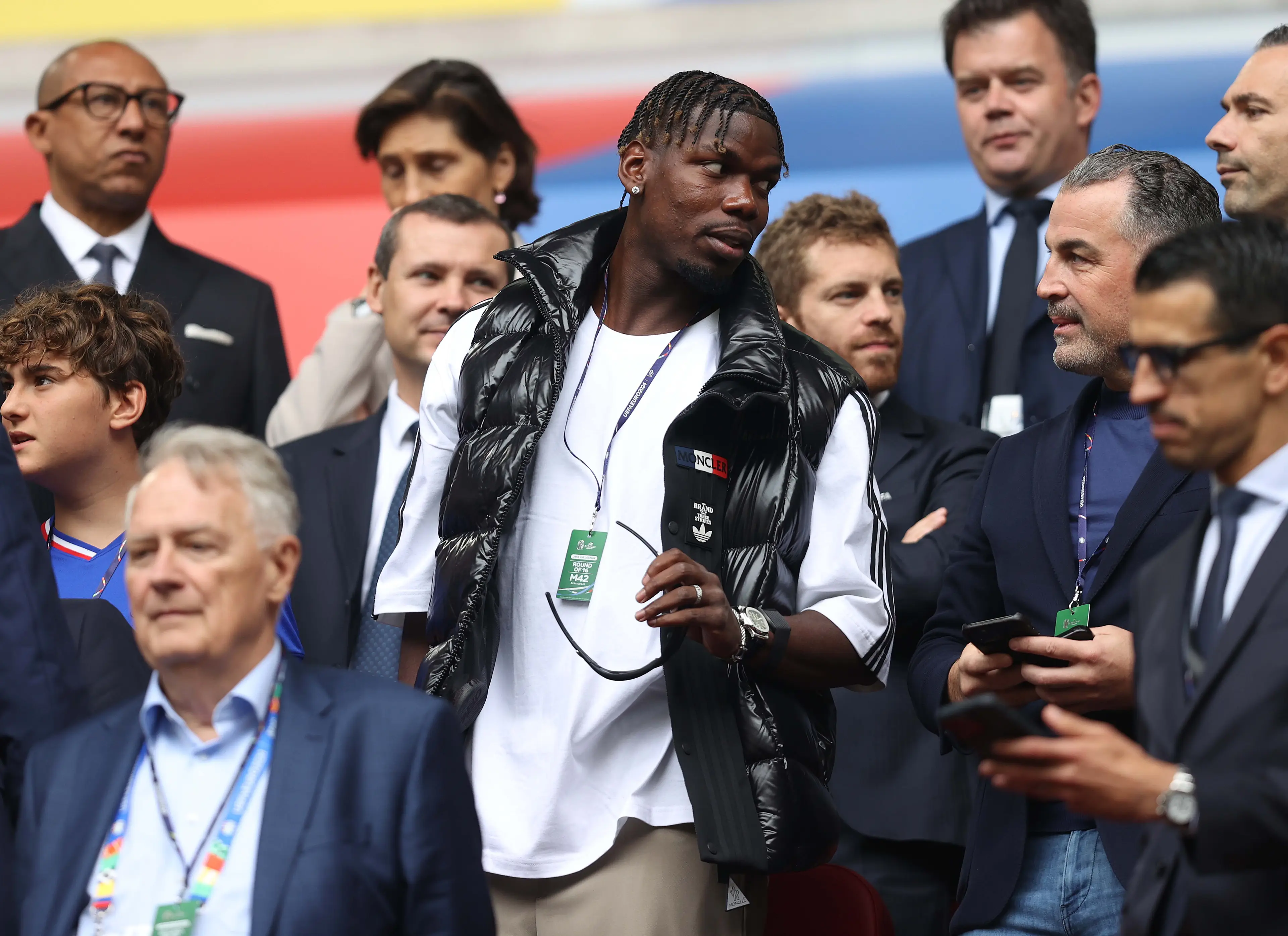 Paul Pogba is free to start playing football again from March 2025. Image: Getty