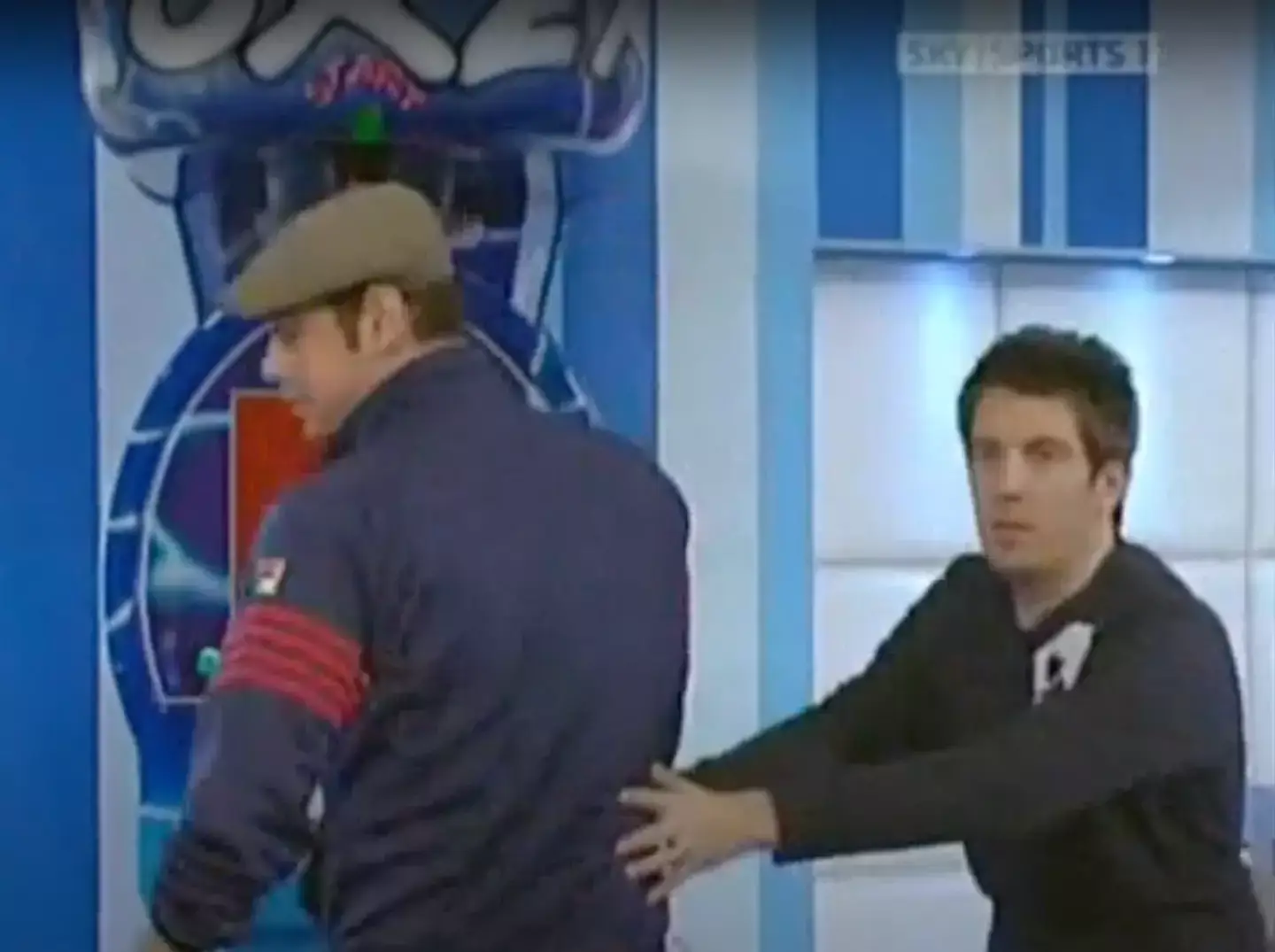 Andy Goldstein on Soccer AM (Credit:Soccer AM YT)