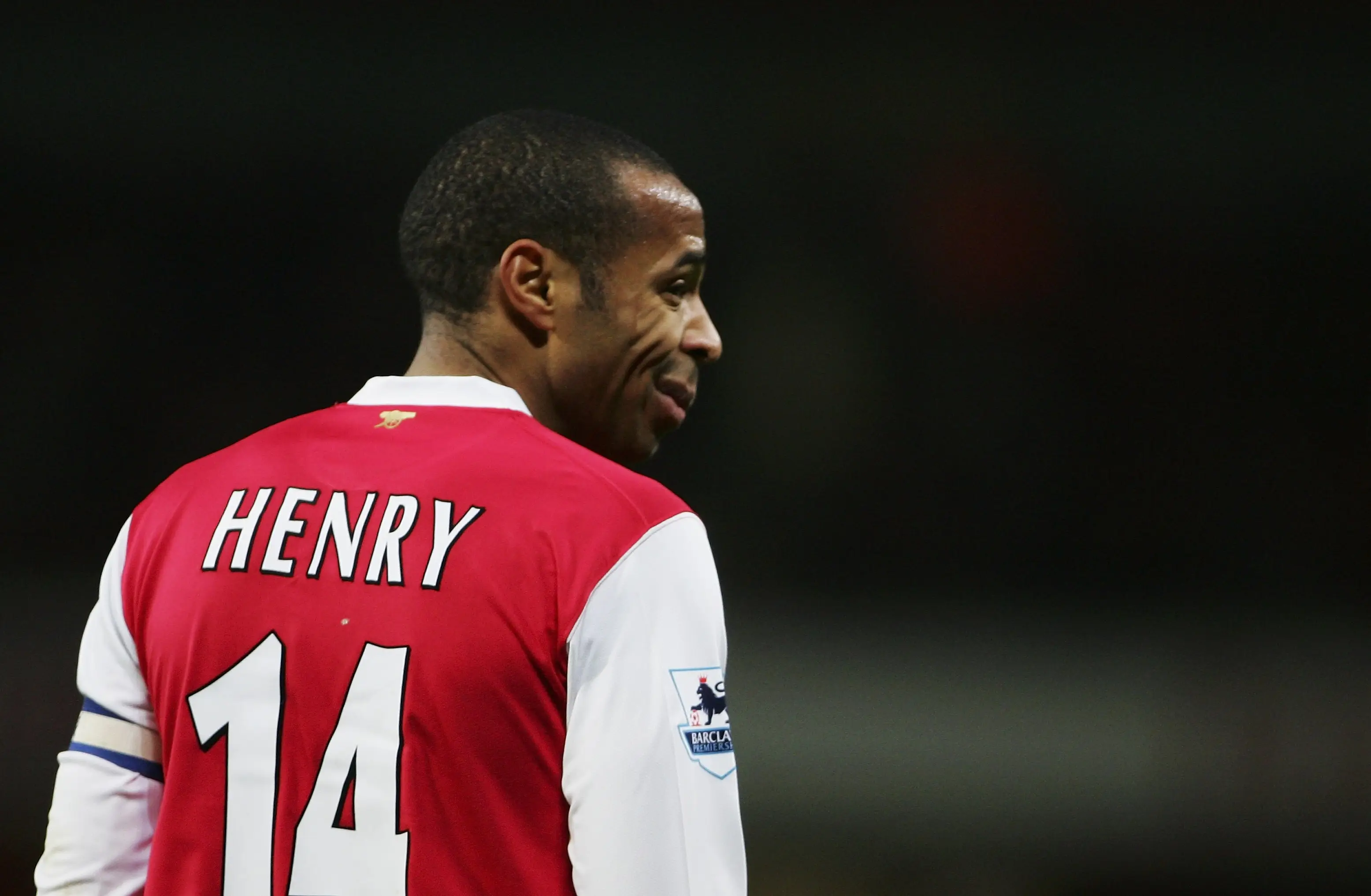 Thierry Henry wore 14 in his first Arsenal spell and 12 in his second. (Image: Getty)