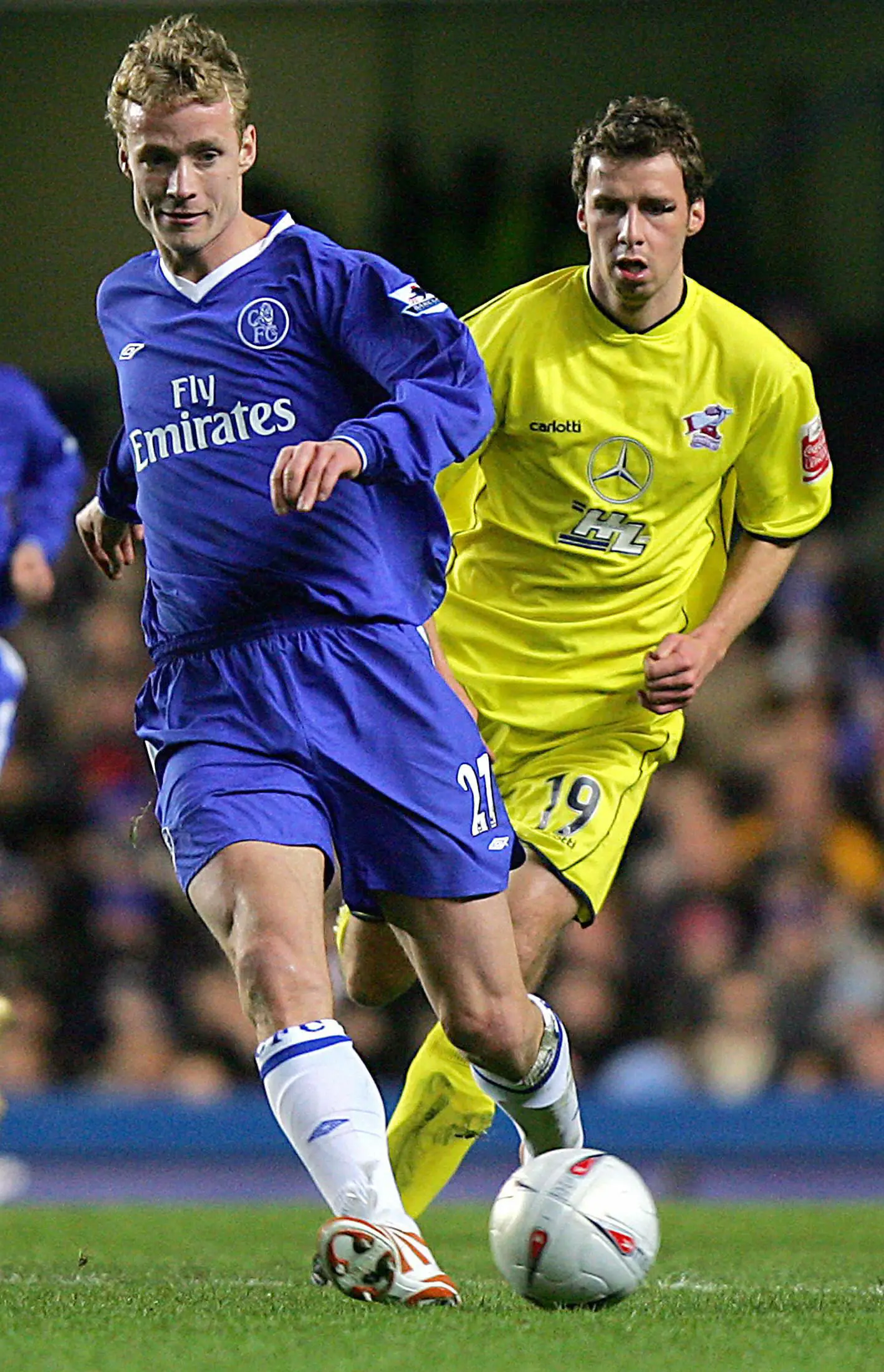 Richard Kell played against Chelsea for Scunthorpe. Image: Getty