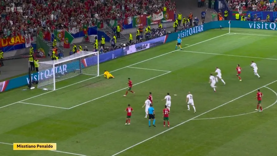 BBC Sport aimed a brutal dig at Ronaldo. [BBC Sport]