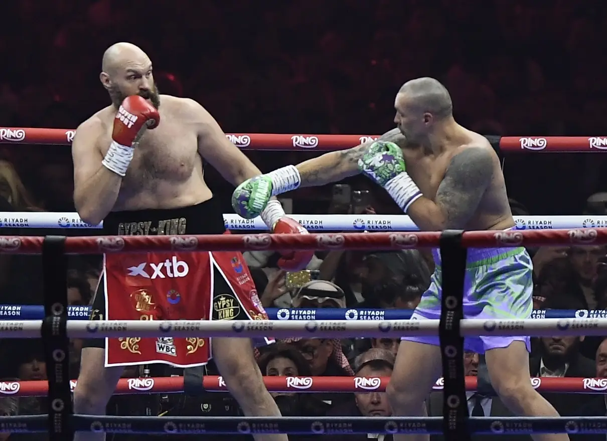 Tyson Fury suffered a second consecutive defeat to Oleksandr Usyk. Image: Getty