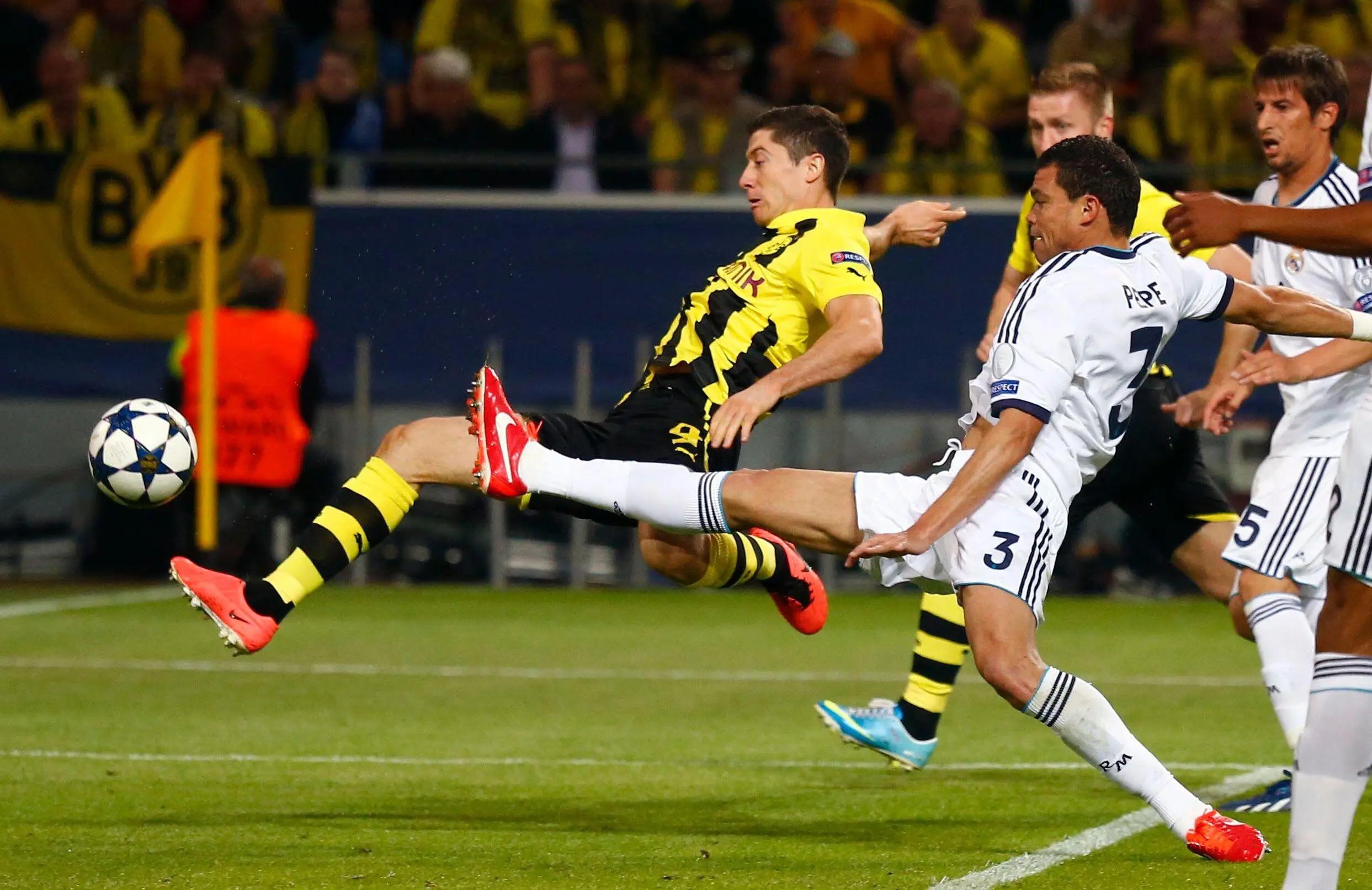 Lewandowski demolished Real Madrid. (Image