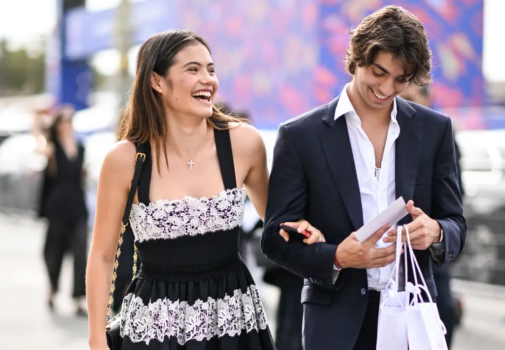 Raducanu was previously in a relationship with billionaire Carlo Agostinelli. (Image:Daniel Zuchnik/Getty Images)