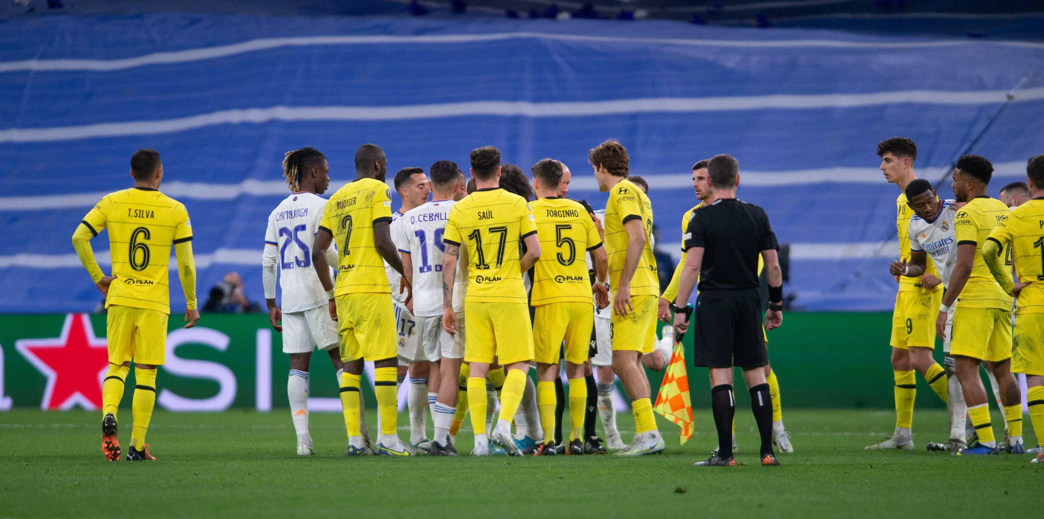 Chelsea faced Real Madrid in the UEFA Champions League. (Alamy)