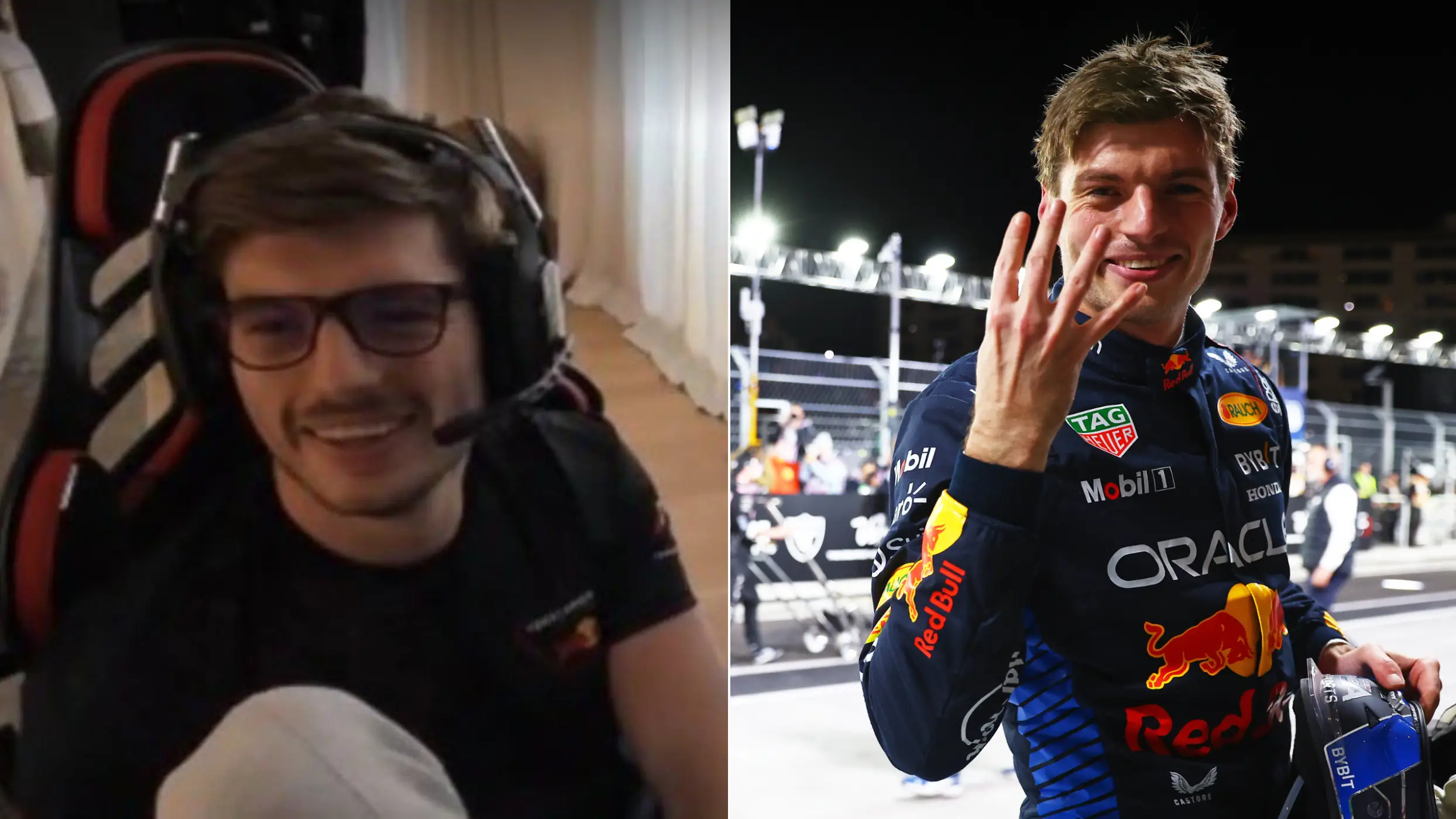 Max Verstappen fires dig at F1 rival during gaming live stream as feud reignites