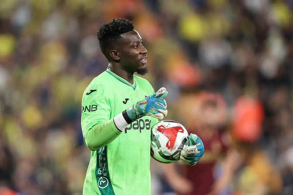 Onana made his debut for Trabzonspor on Sunday (Image: Getty)