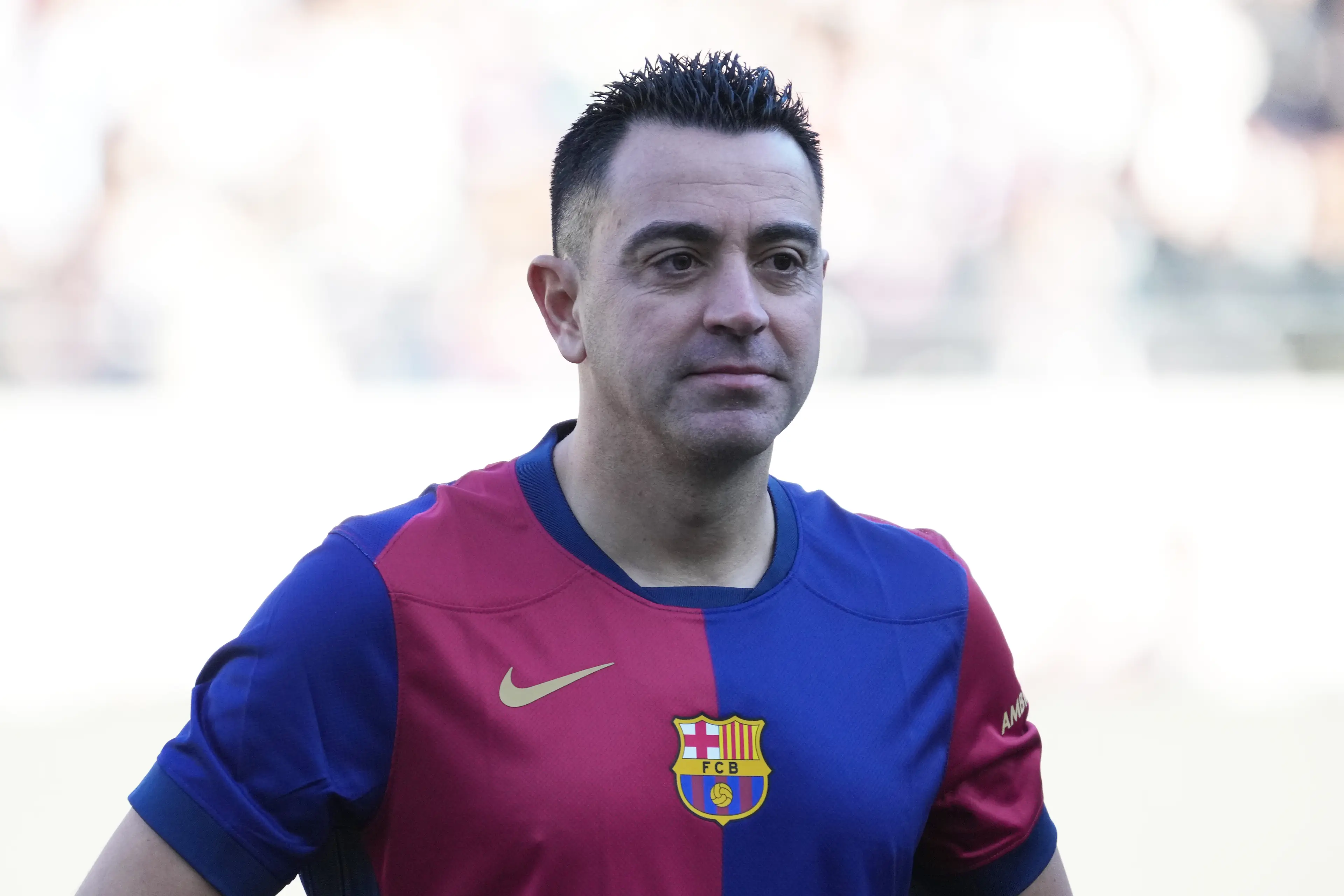 Xavi Hernandez is keen on managing in the Premier League. Image: Getty
