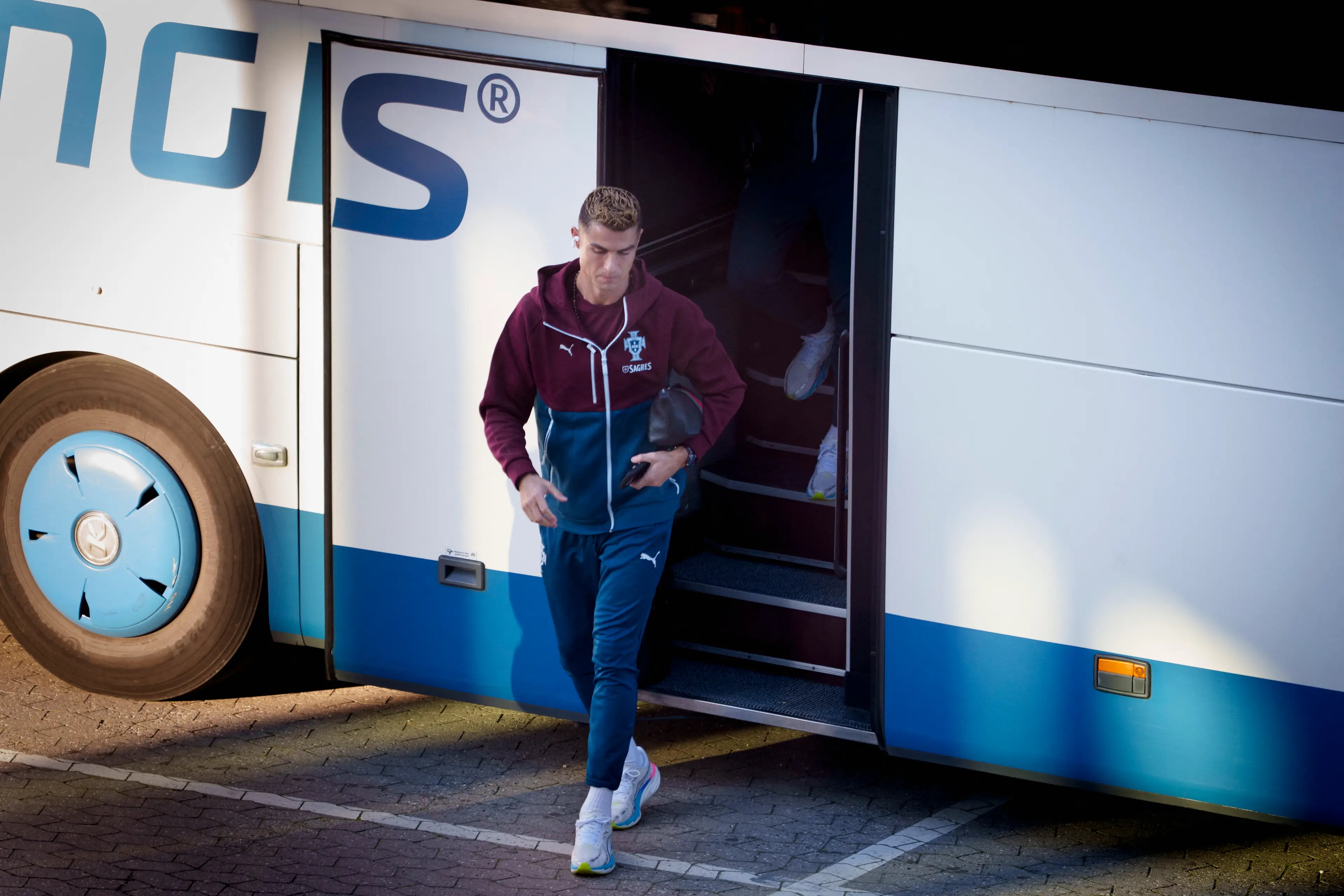 Cristiano Ronaldo left Portugal's camp on Wednesday. Image credit: Getty