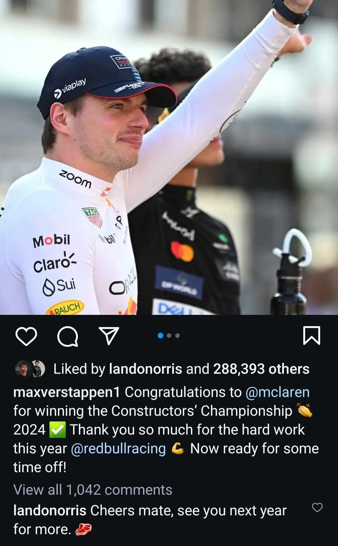 Image: Instagram/@maxverstappen1