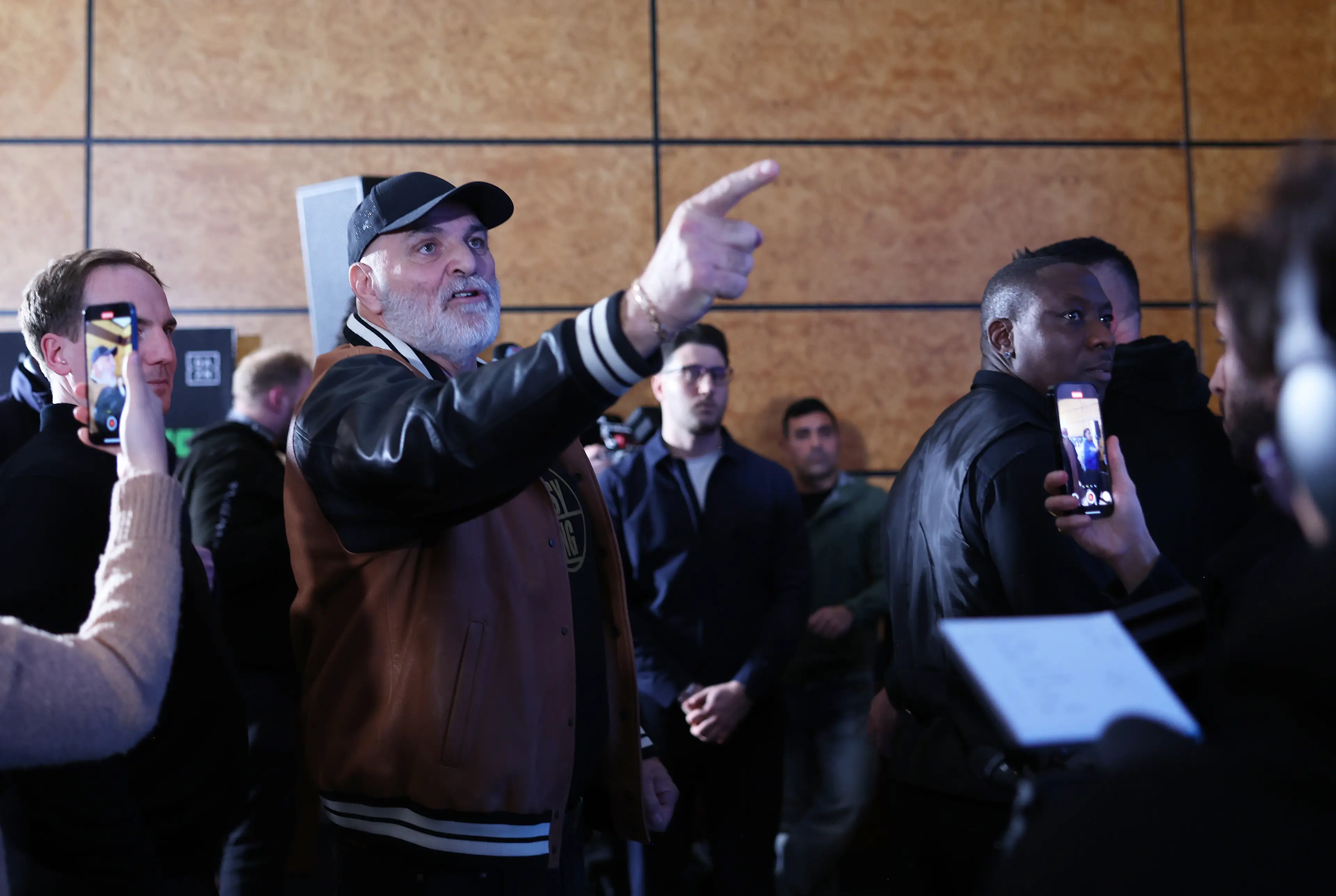 Darren Till clashed with John Fury at a press conference in 2024. Image: Getty 