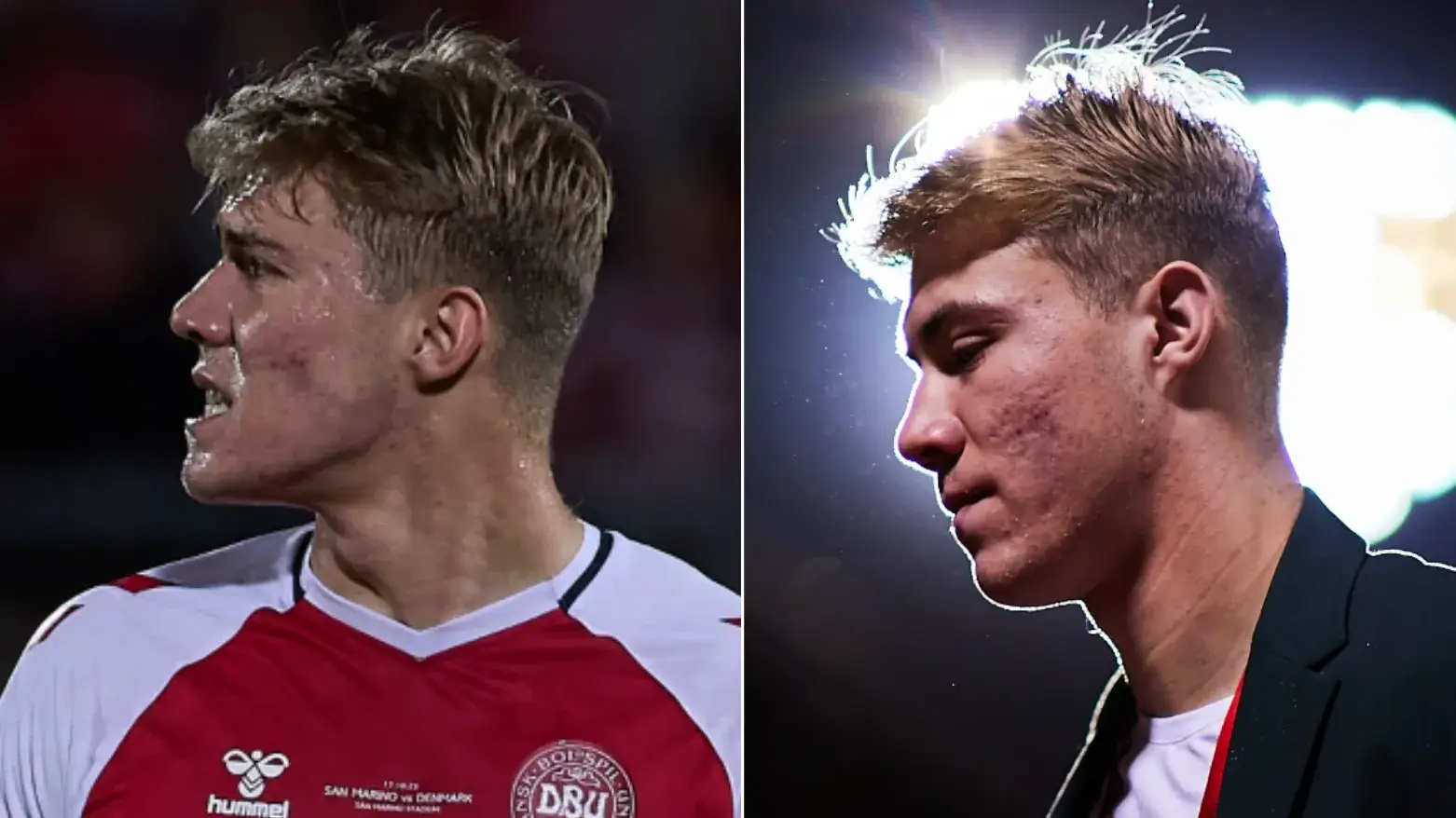 Man Utd star Rasmus Hojlund slammed for performing 'unacceptable' gesture on international duty