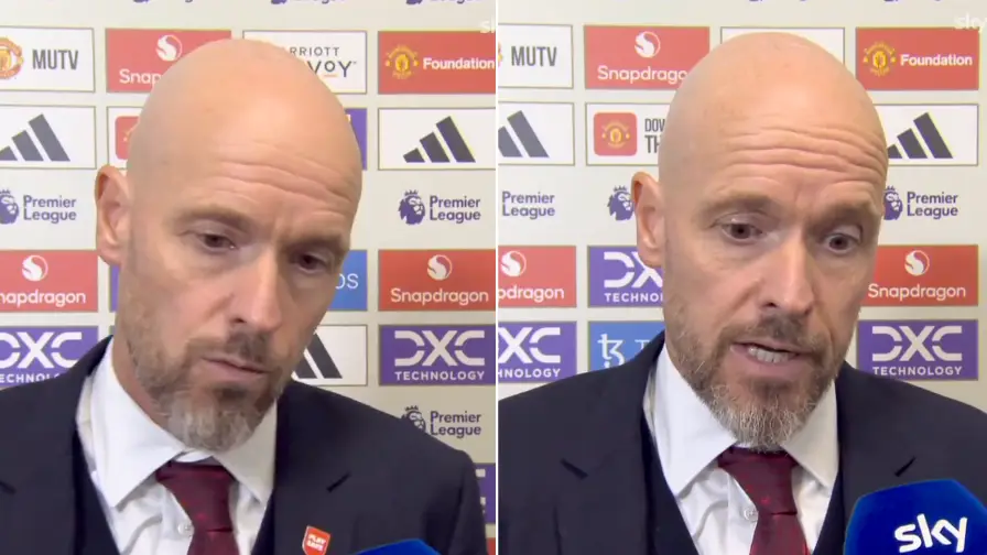 Erik ten Hag directly responds to question about whether he will be sacked by Manchester United