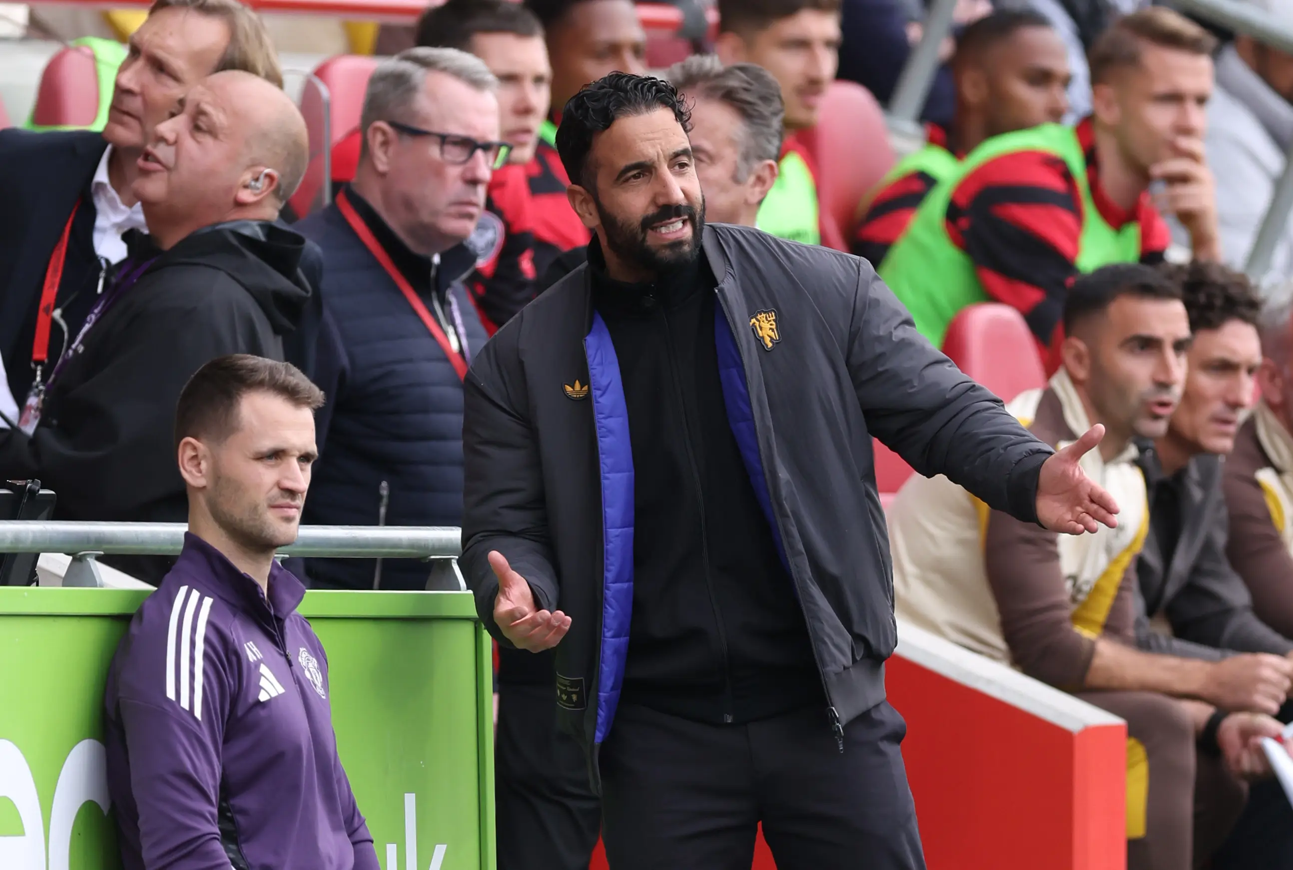 Ruben Amorim has lost 17 out of 33 Premier League games. Image: Getty