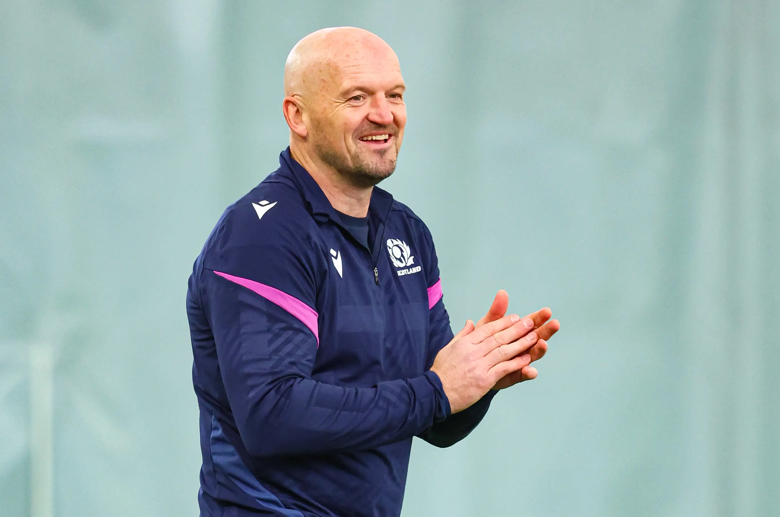 Scotland Head Coach Gregor Townsend during a Scotland Rugby training session at Oriam, on March 09, 2026, in Edinburgh, Scotland. (Getty Images)