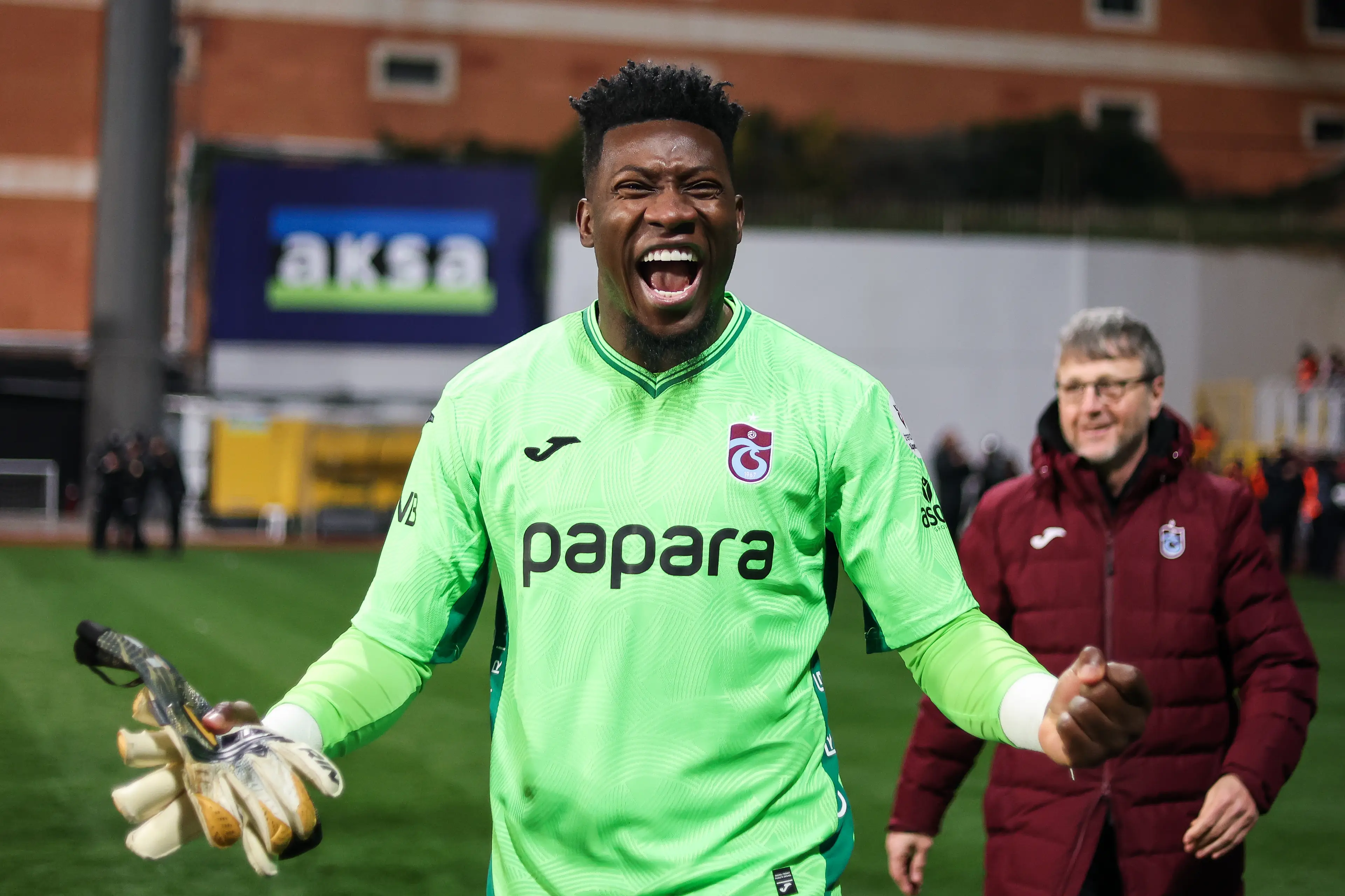 Onana has been a regular for Trabzonspor this season. Image credit: Getty
