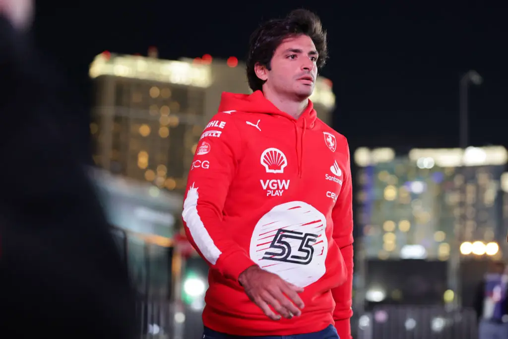 Sainz was clearly frustrated by the decision. (Image: Jakub Porzycki/NurPhoto via Getty Images)