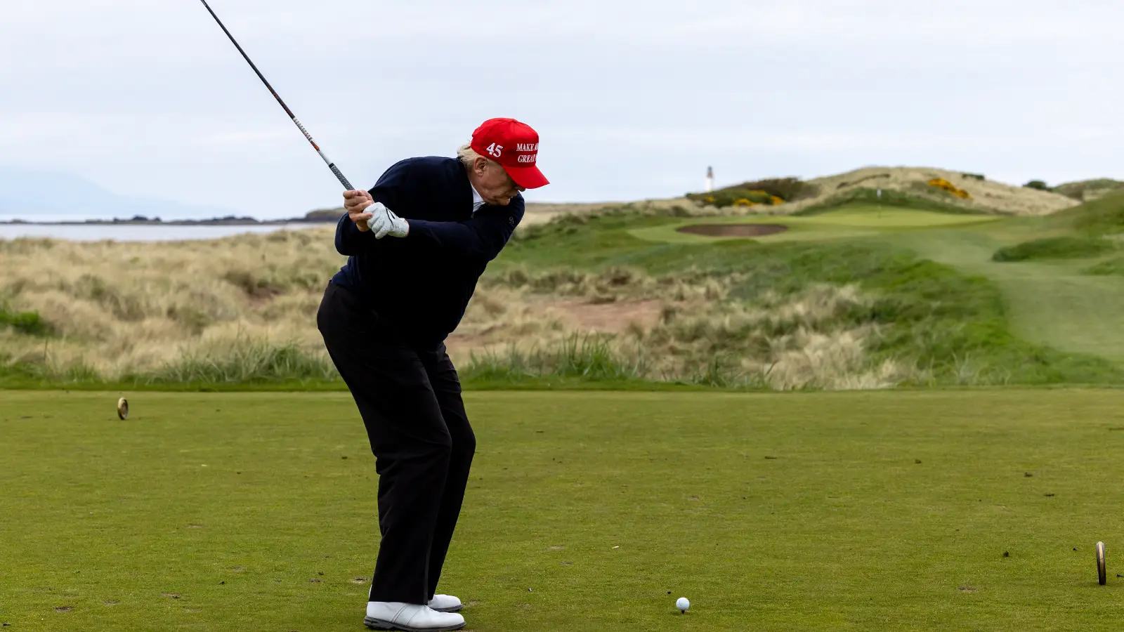 Donald Trump accused of 'lying' about key golf detail as latest video causes huge debate
